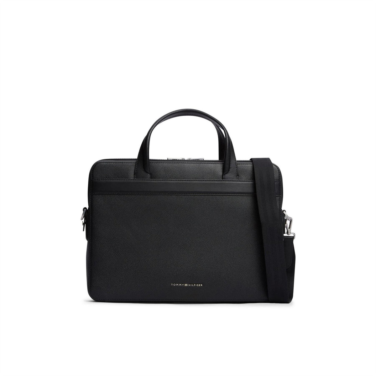 Tommy Hilfiger Leather Laptop Bag