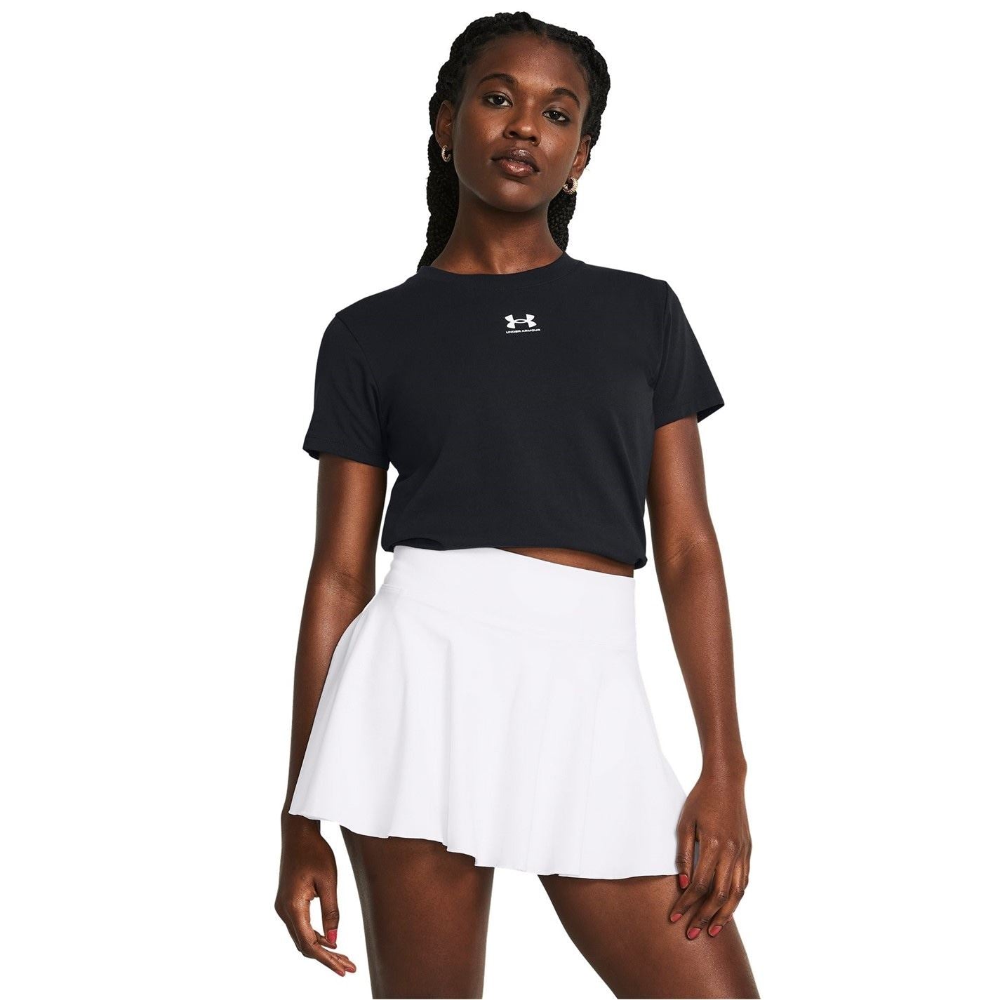 Under Armour Womens Rival Core Short Sleeve