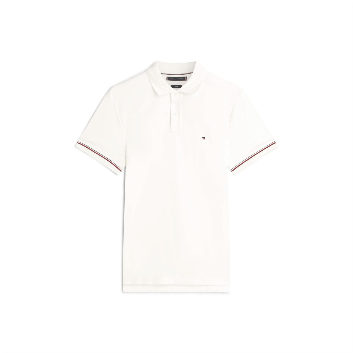 Tommy Hilfiger Liquidtip Collared Neck Short Sleeve Polo Shirt