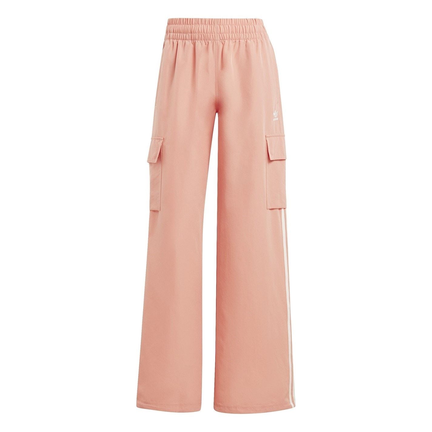adidas Originals Side Stripes Wide Leg Cargo Pants