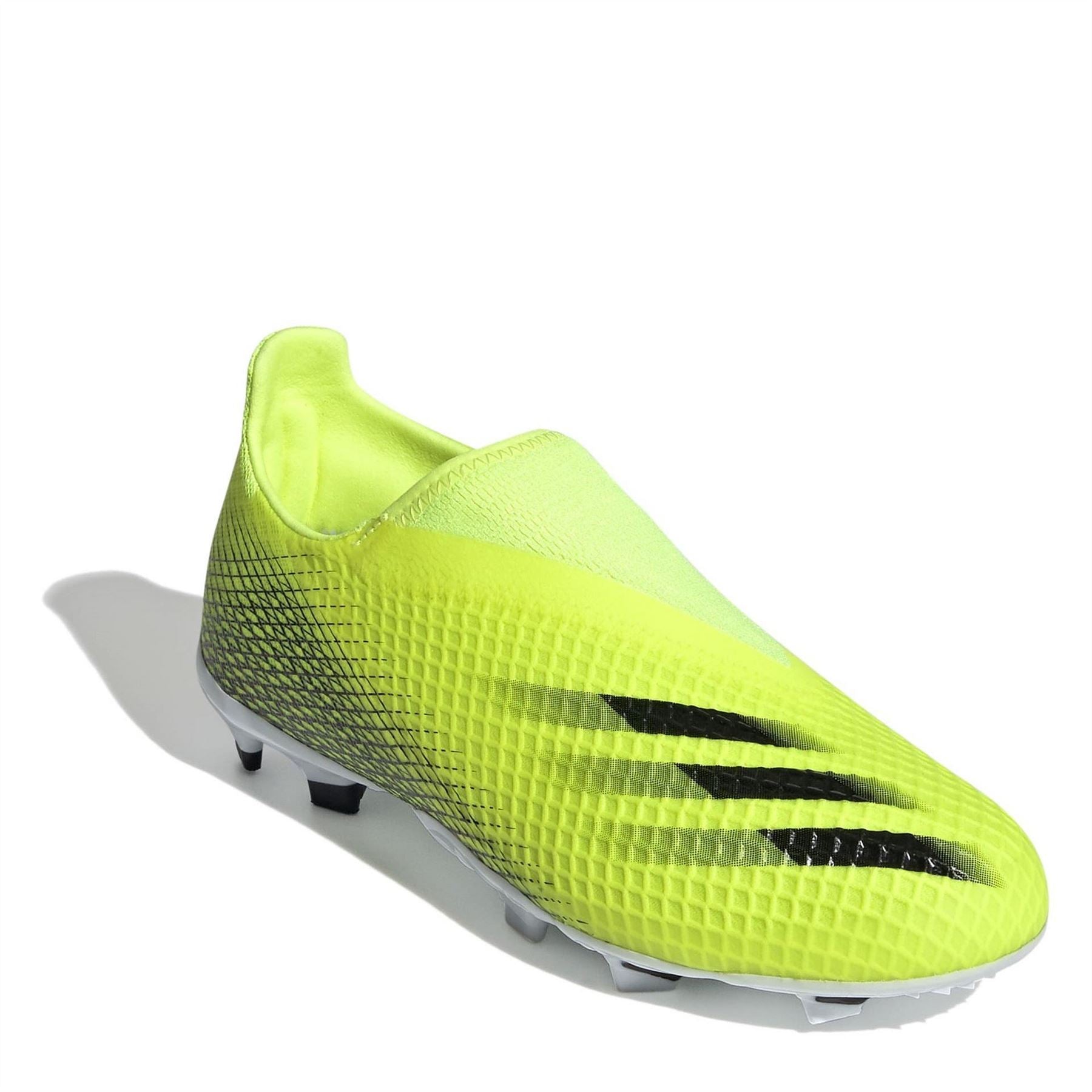 adidas X Ghosted .3 Laceless Childrens Firm Ground Football Boots