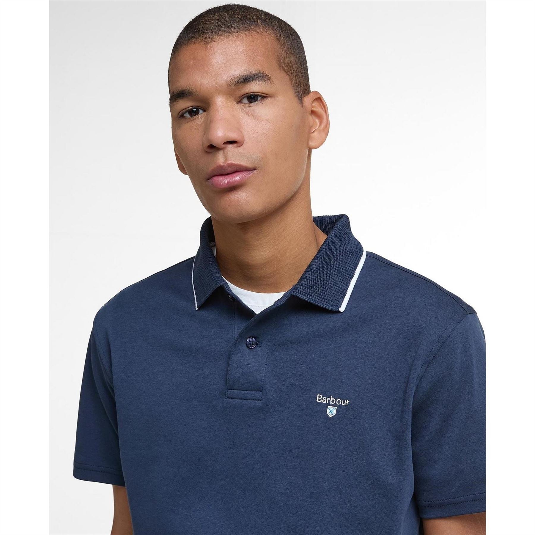 Barbour Tailored Short Sleeved Polo Shirt