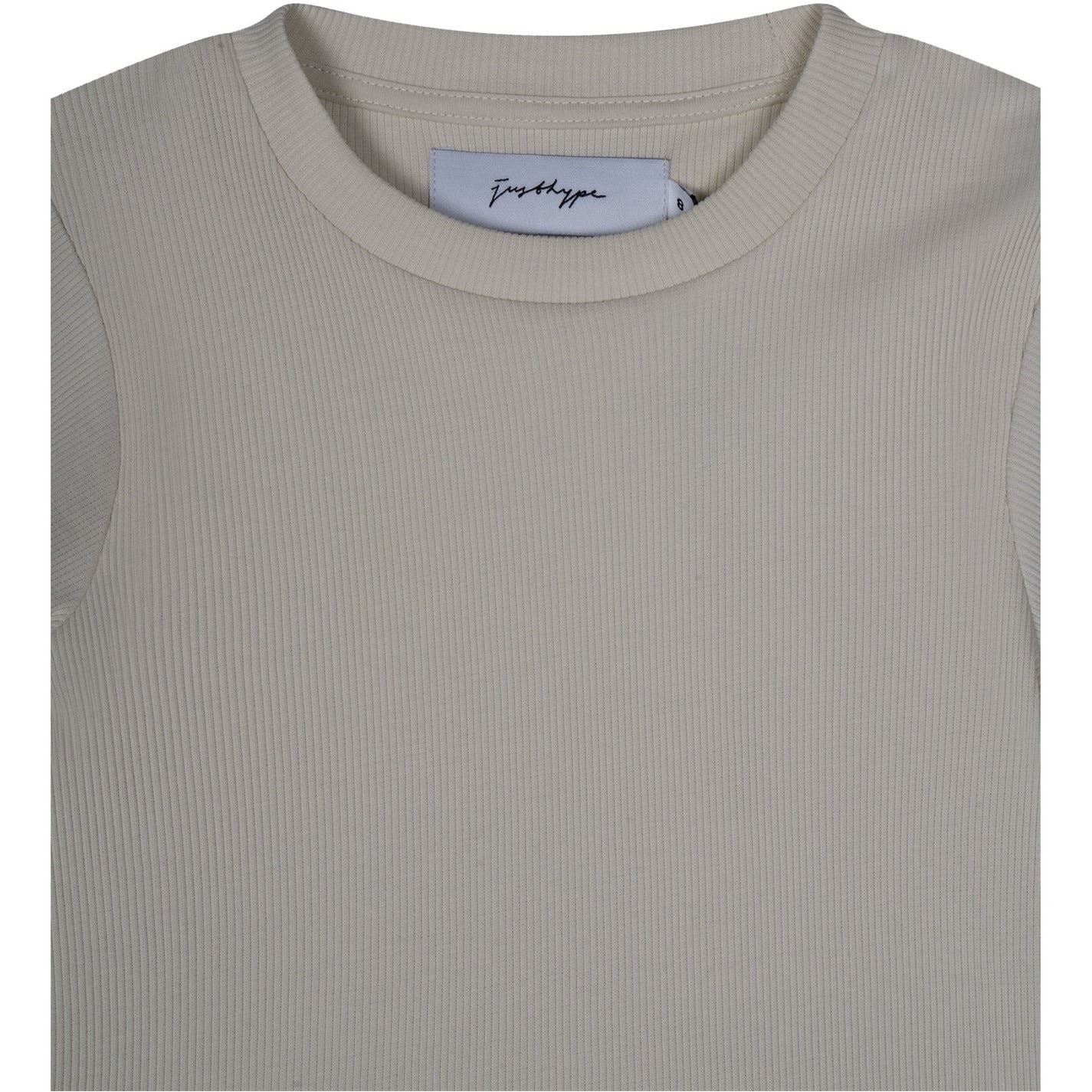 Hype Rib Cropped Regular Fit T-Shirt
