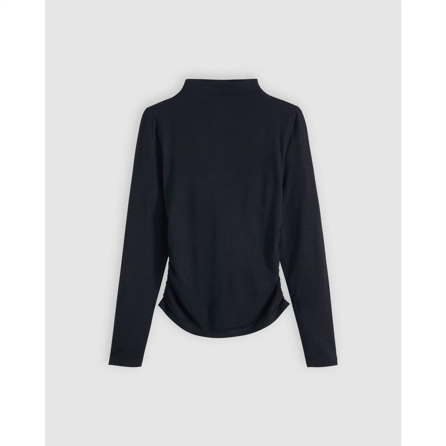 Levis Nina Mock Neck Long Sleeve Slim Fit T-Shirt