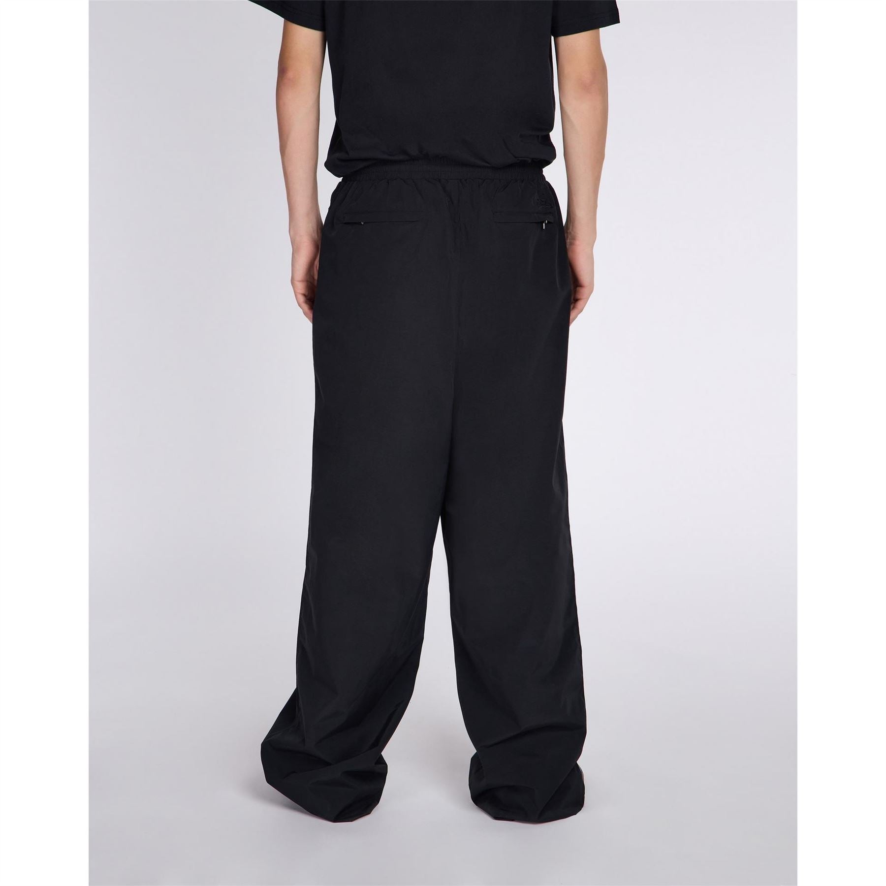 No Fear Solid Patterned Straight Track Pants