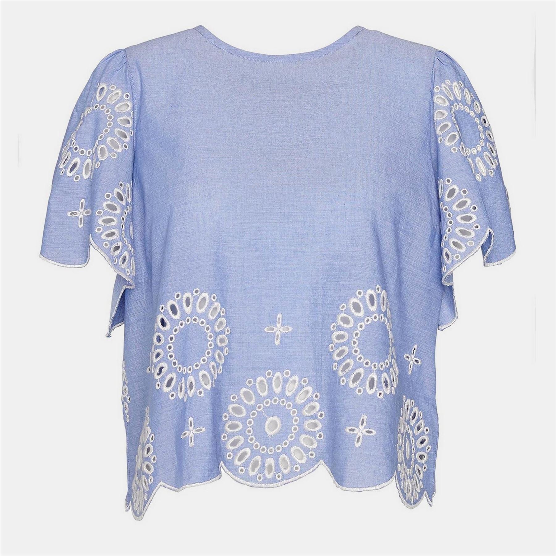 Barbour Embroidered Blouse