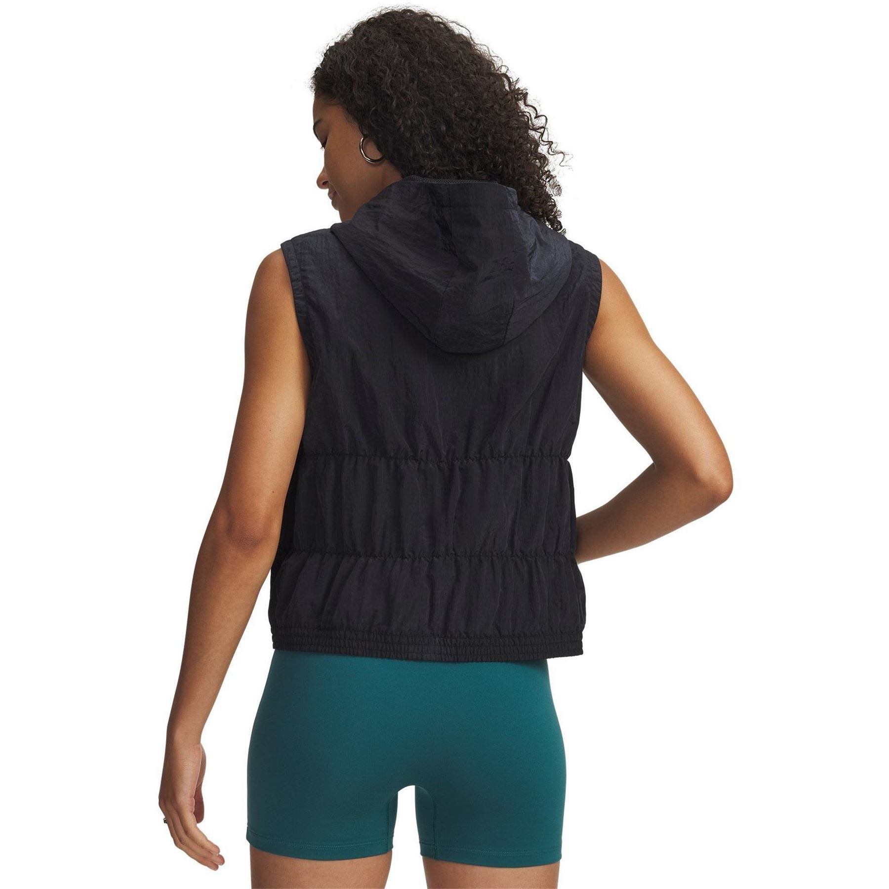 Under Armour Rival Woven Ruched Vest
