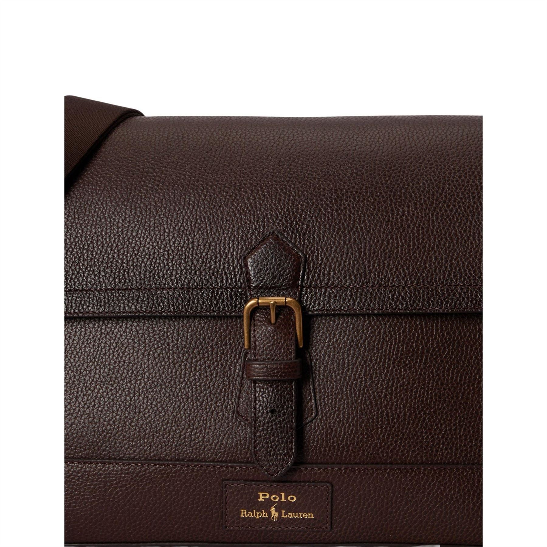 Polo Ralph Lauren Lthr L Messenger 64