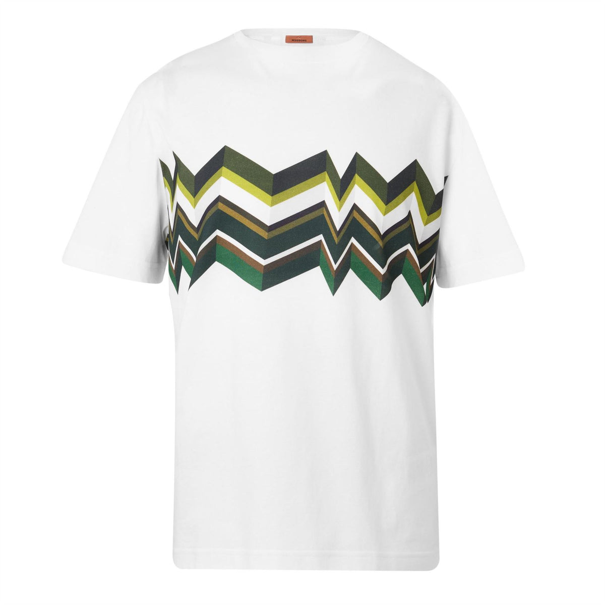 Missoni Crew Neck Short Sleeve Regular Fit Jersey T-Shirt