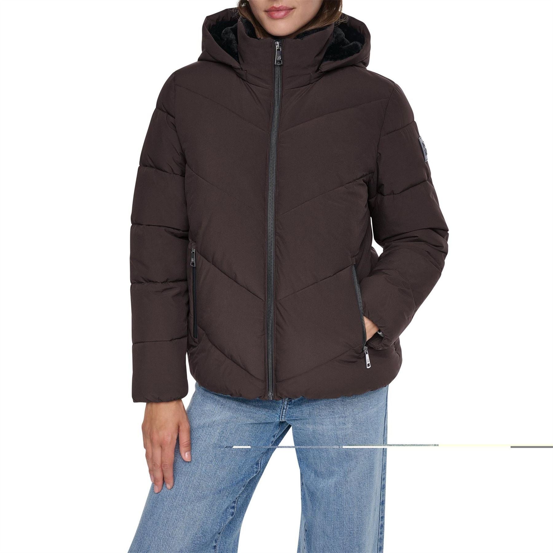 DKNY Elodie Short Puffer Jacket