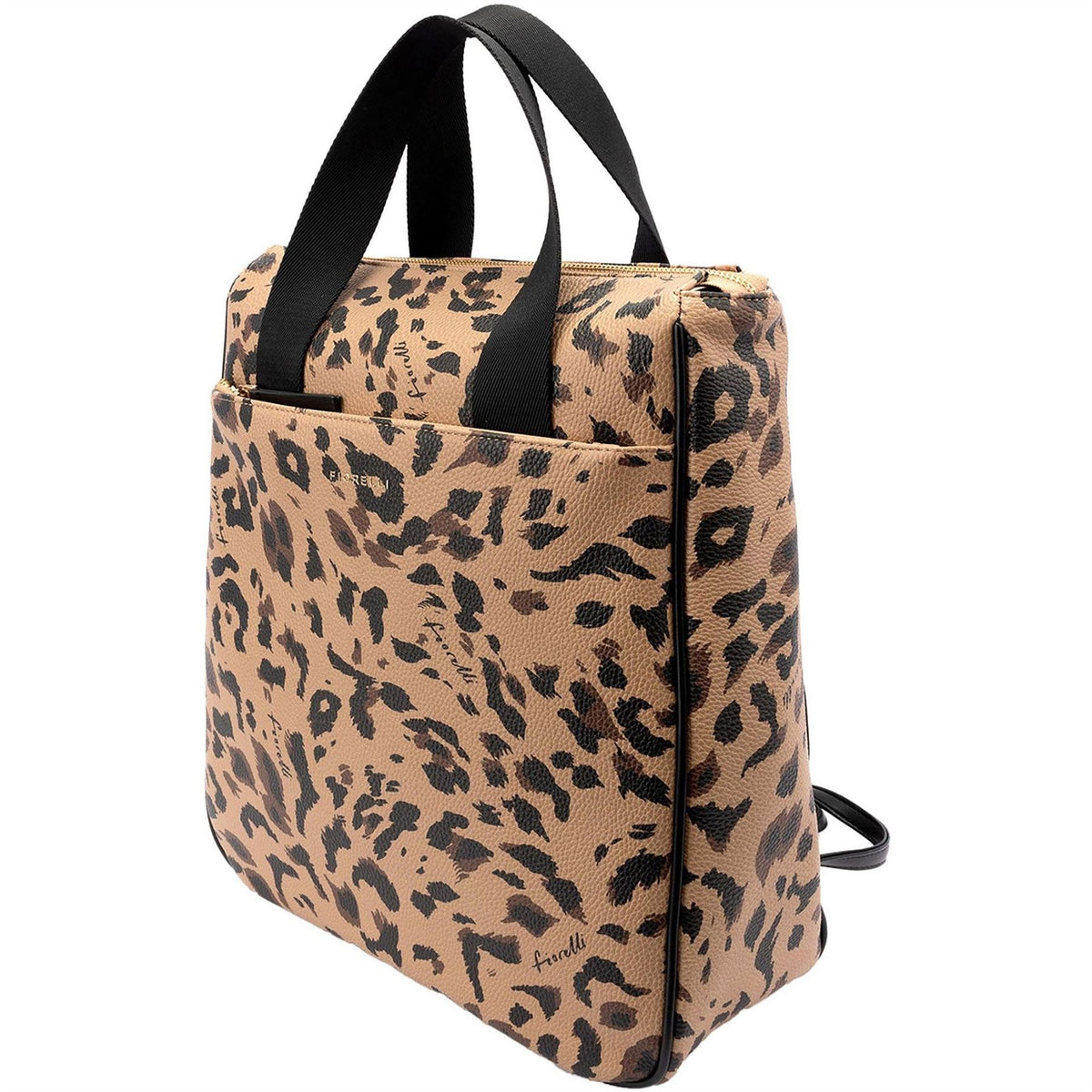 Fiorelli Effie Leopard Patterned Rectangle Shape Backpack
