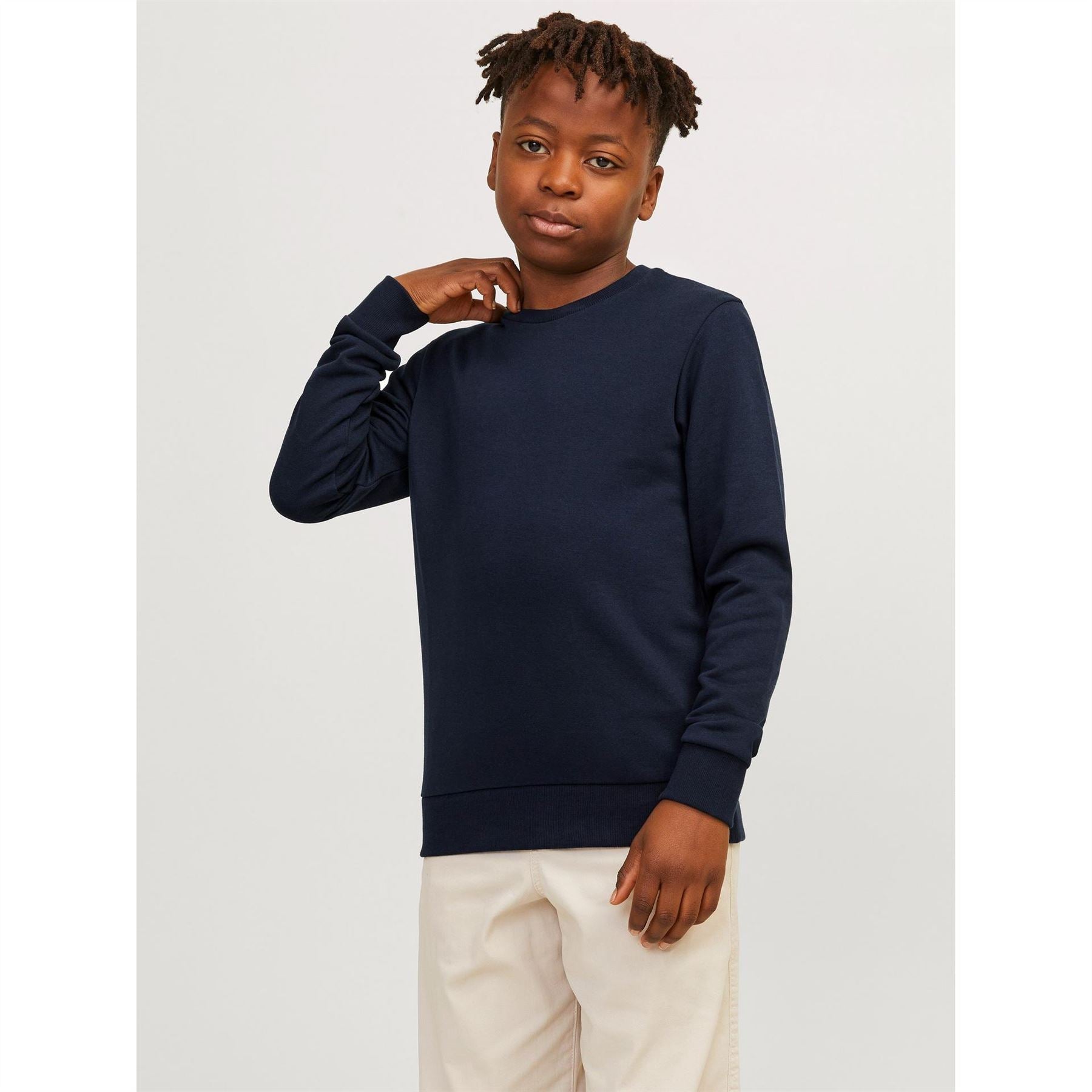 Jack and Jones Crew Neck Regular Fit Long Sleeve Sweater