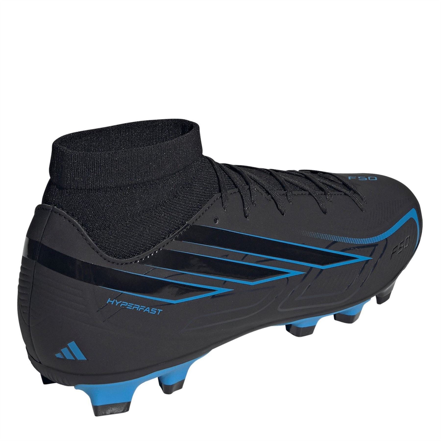 adidas Mens Hyperfast Club Mid Firm Ground   Multi Ground Football Boots
