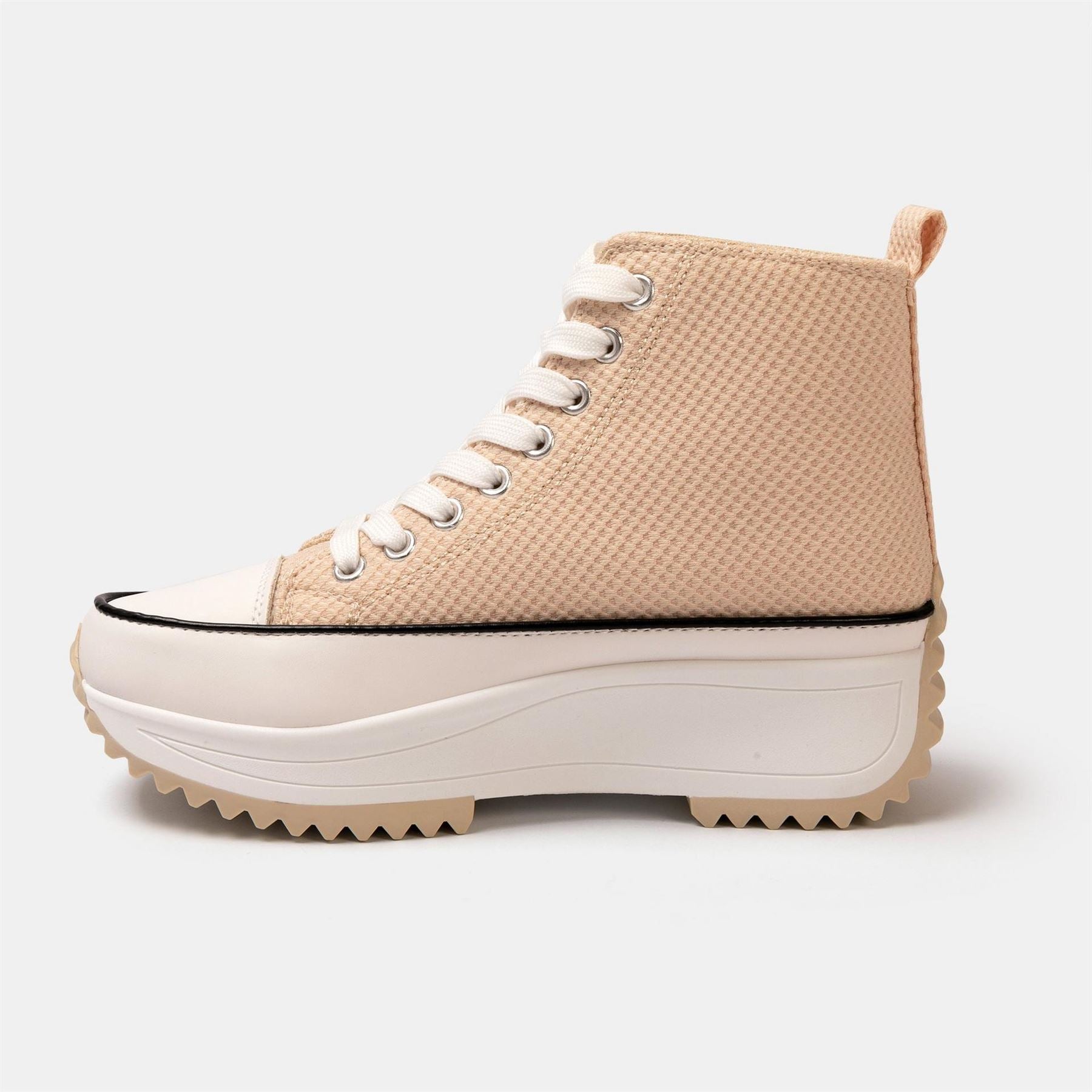 Firetrap Platform Hi Top Ladies Trainers