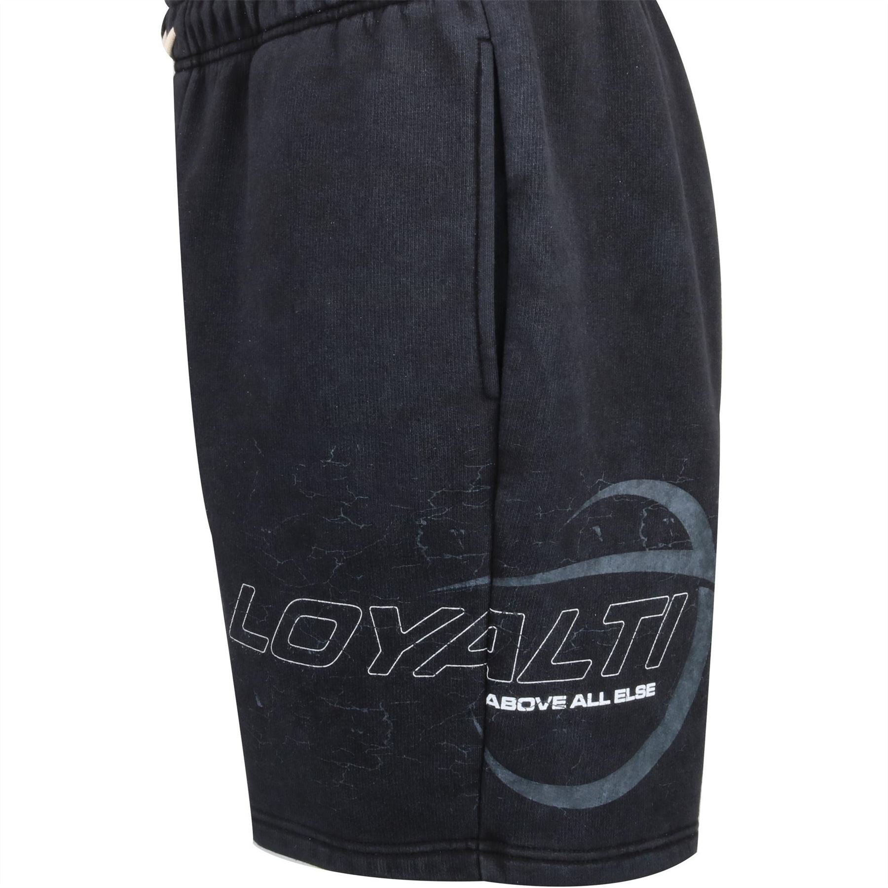Loyalti Moto Fleece Bermuda Sweat Shorts