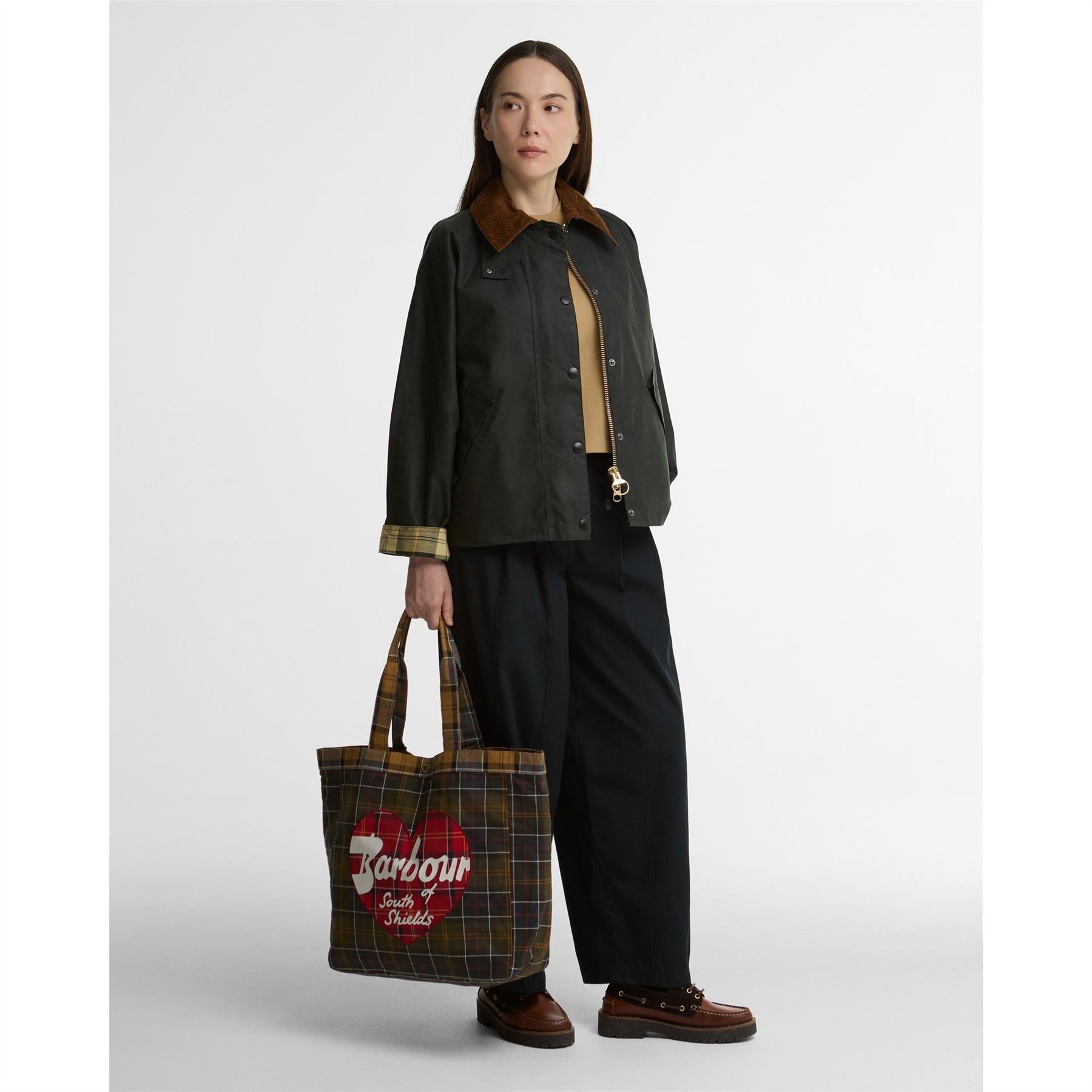 Barbour Heart Tote Ld64