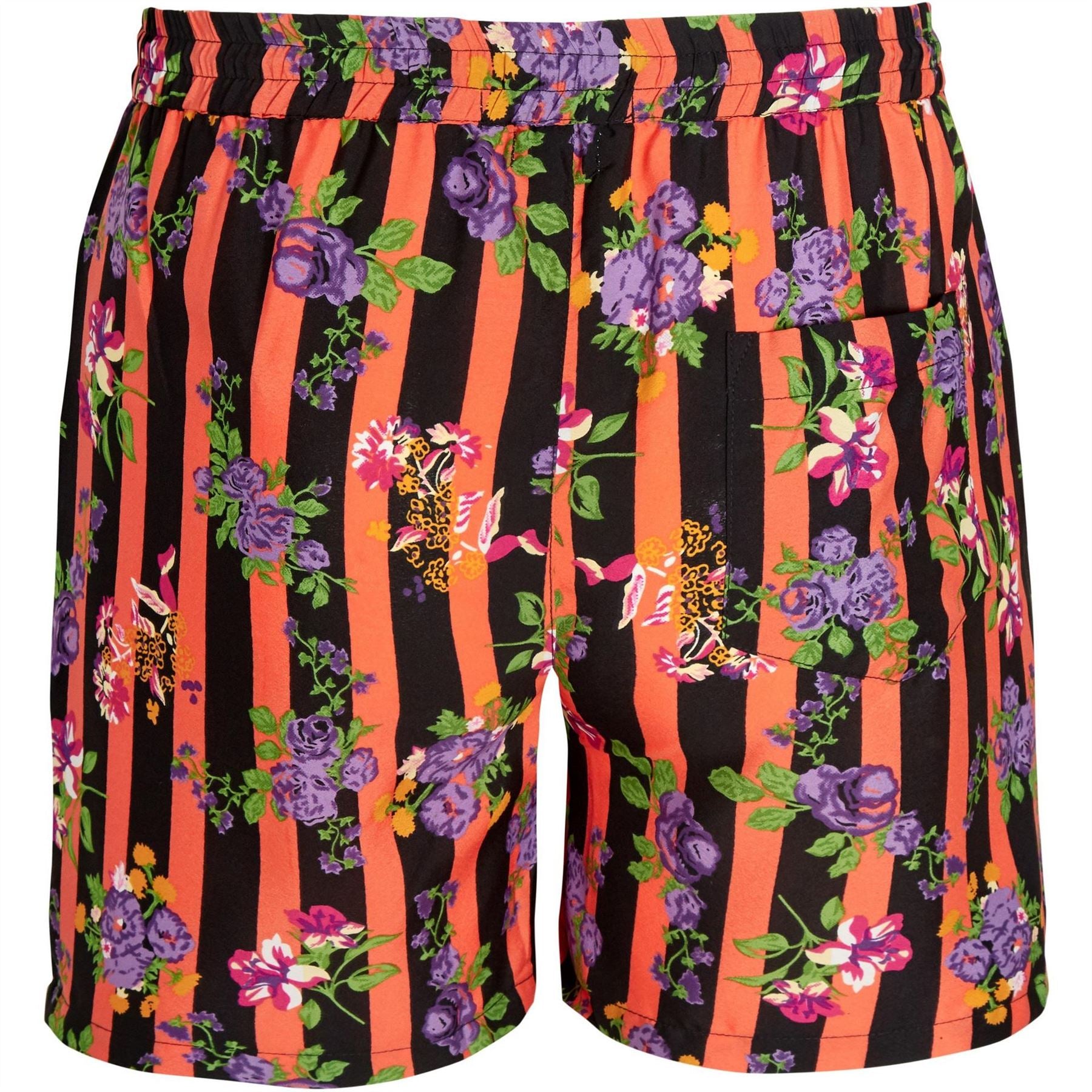 Another Influence Drawstring Floral Bermuda Shorts