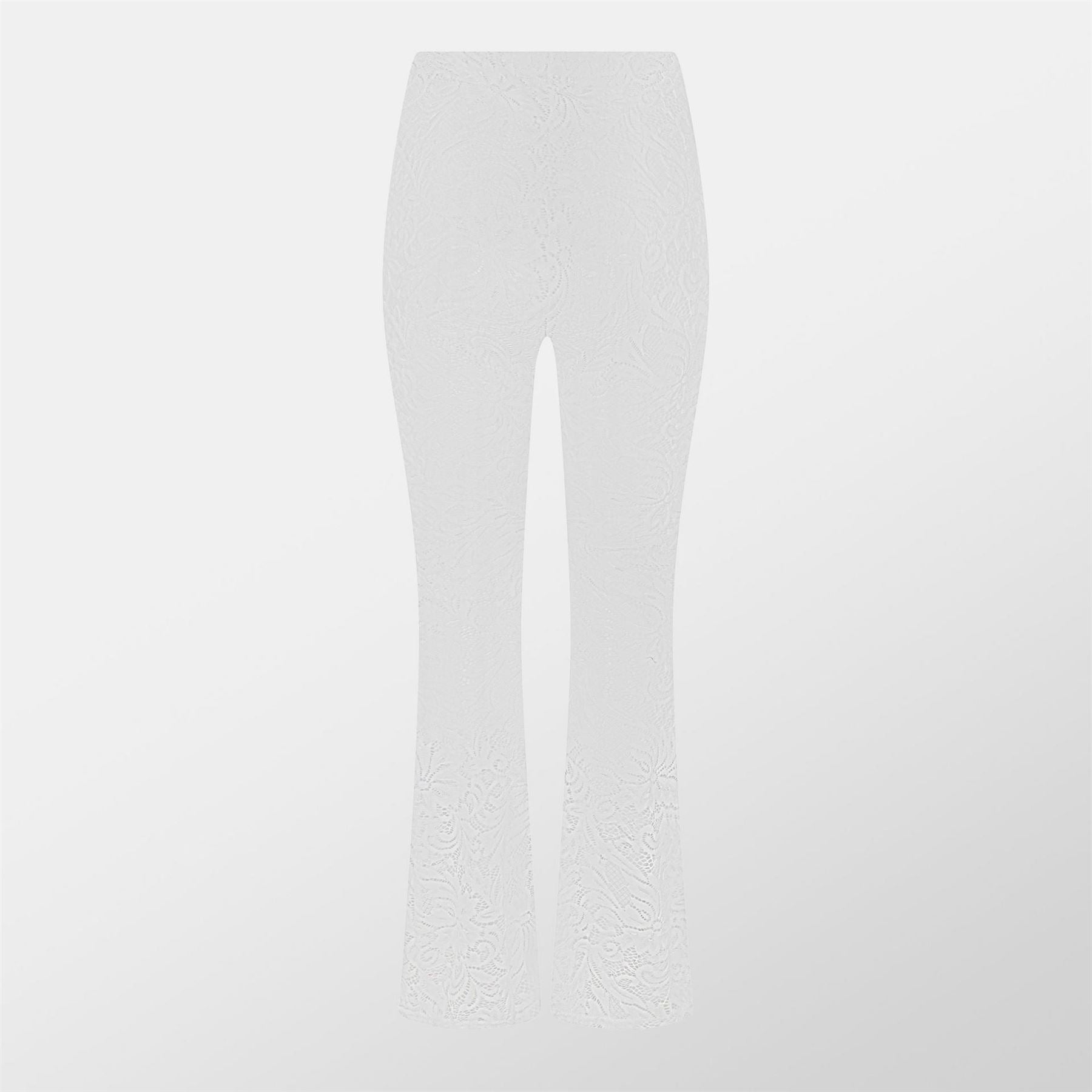 Missy Empire Womens Lace Flared Trousers