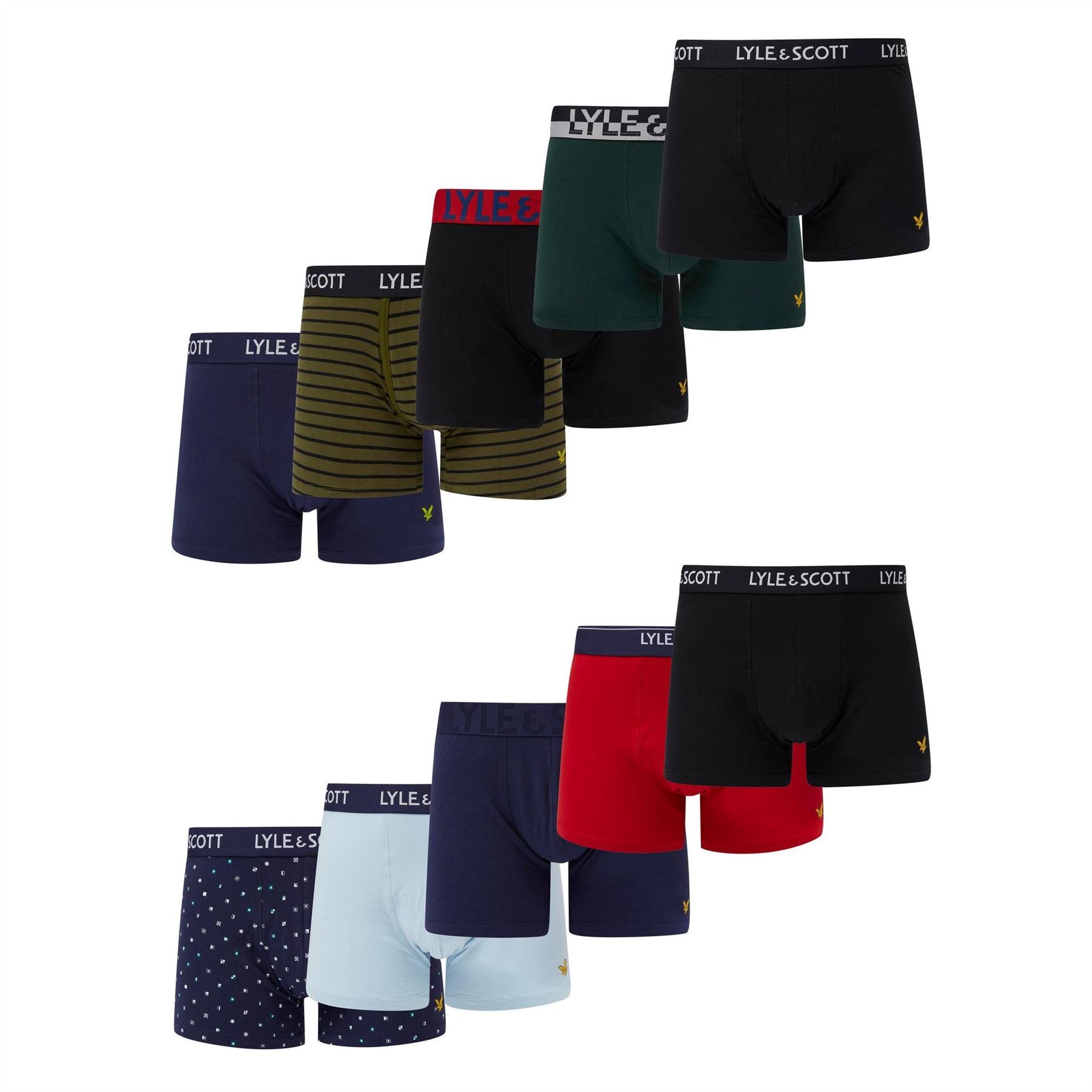 Lyle and Scott 10 Pk Trunks