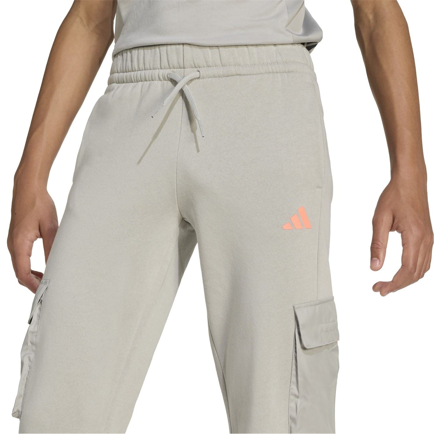 adidas Utility Fleece Cargo Joggers Juniors