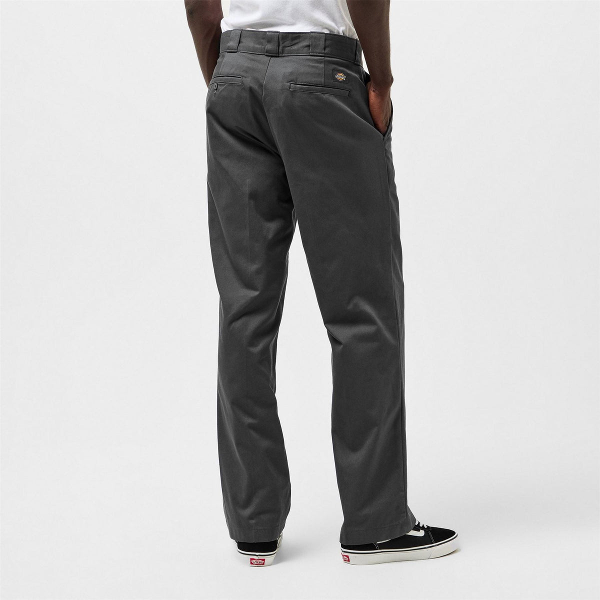 Dickies 247 Solid Patterned Straight Leg Trousers