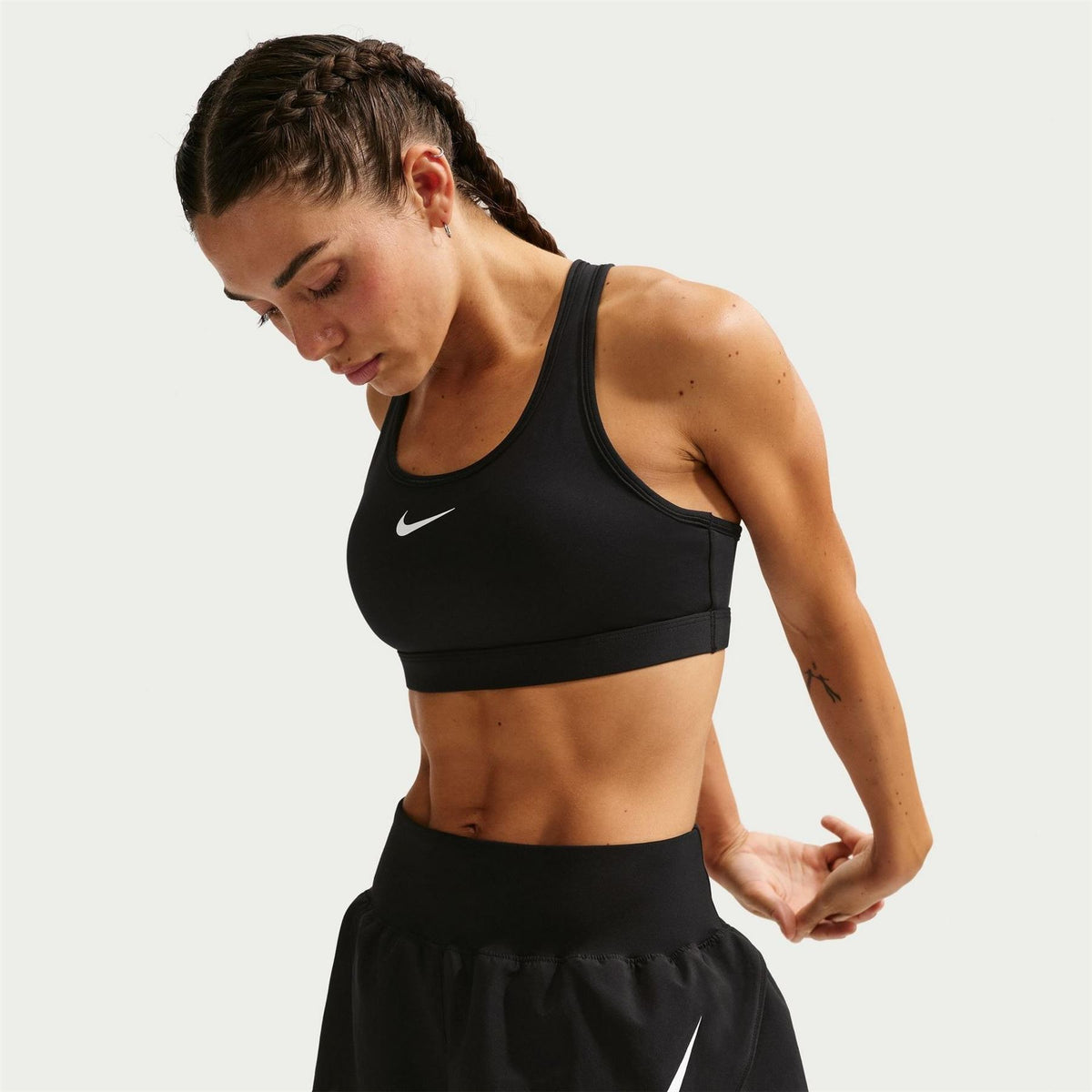 Nike Tempo Flow Swoosh Dri Fit 3 Inch Running Shorts