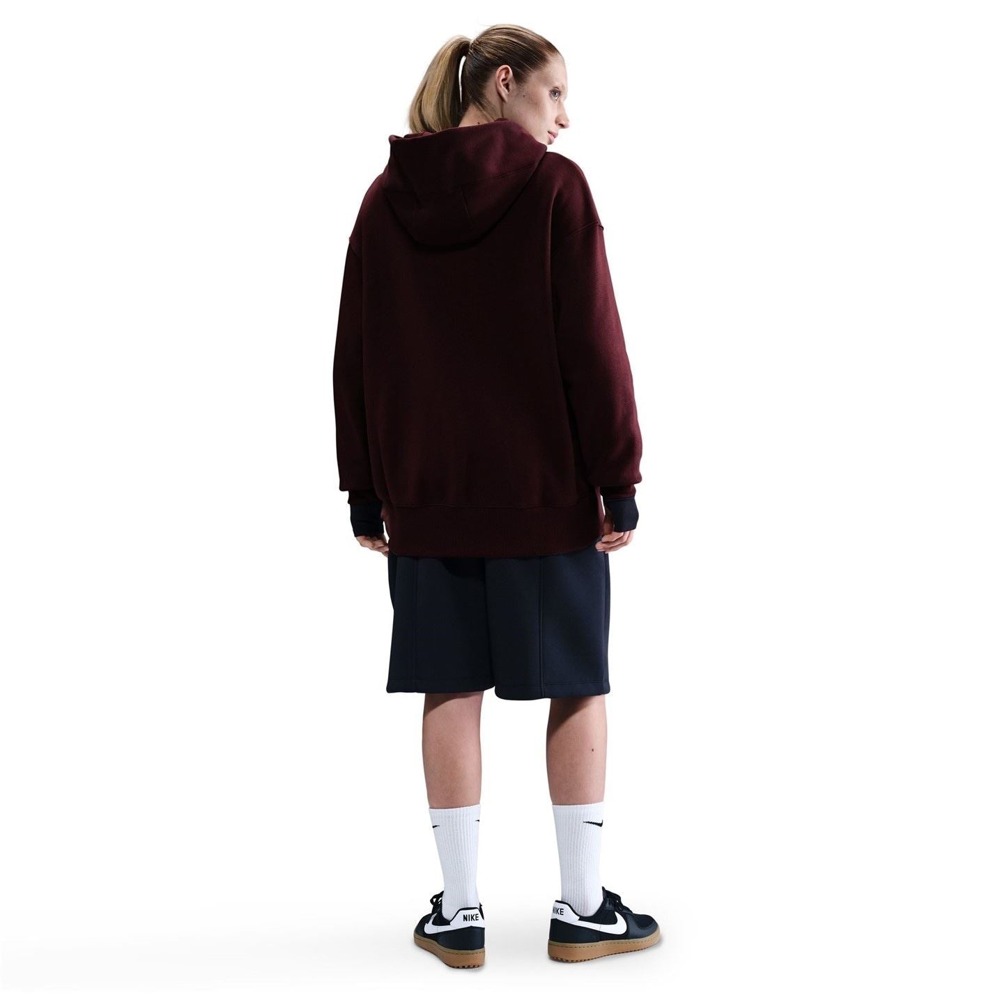 Nike Womens Sportswear Phoenix Fleece Oversized Full Zip Hoodie