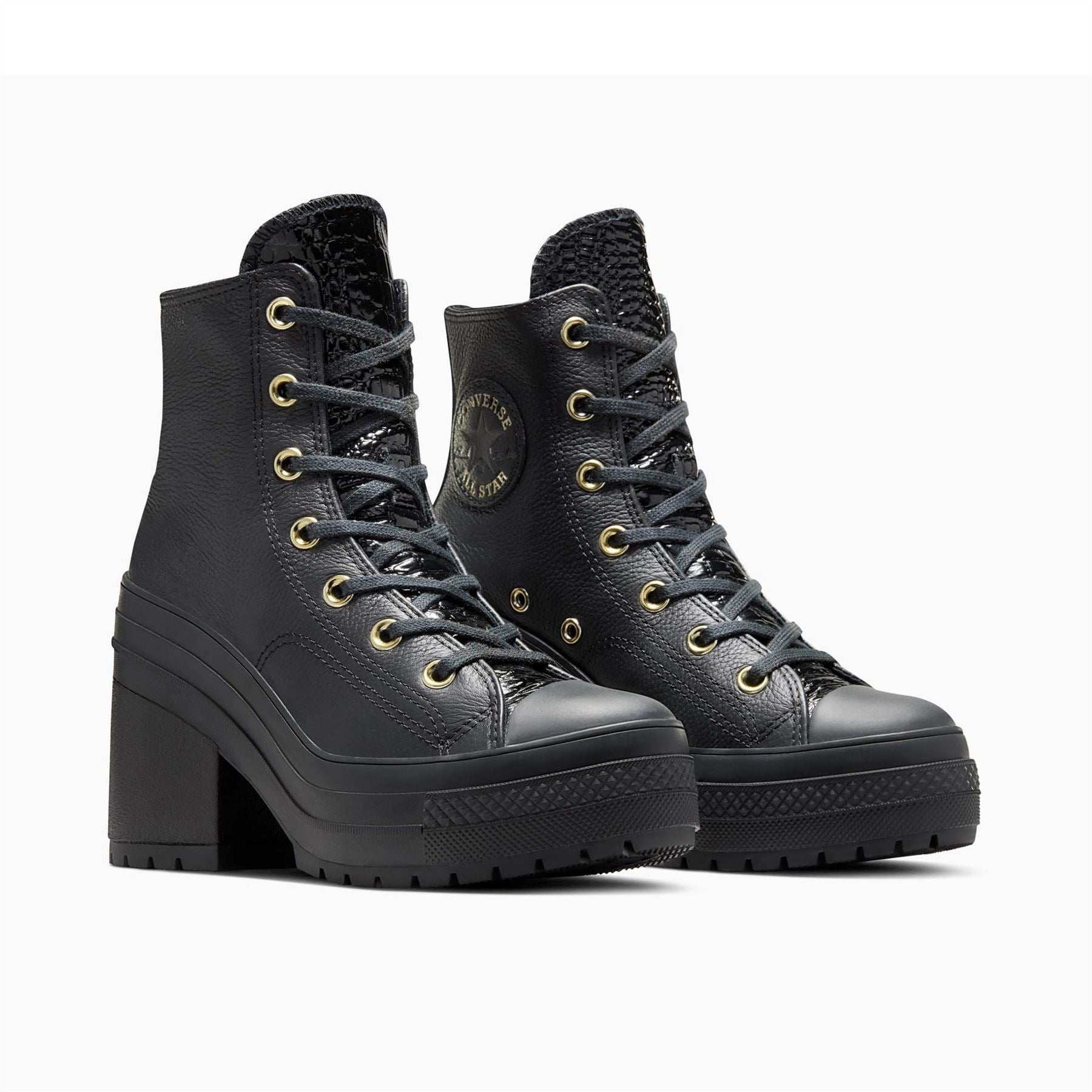 Converse Adults Chuck 70 De Luxe Heel Platform Ankle Heeled Boots
