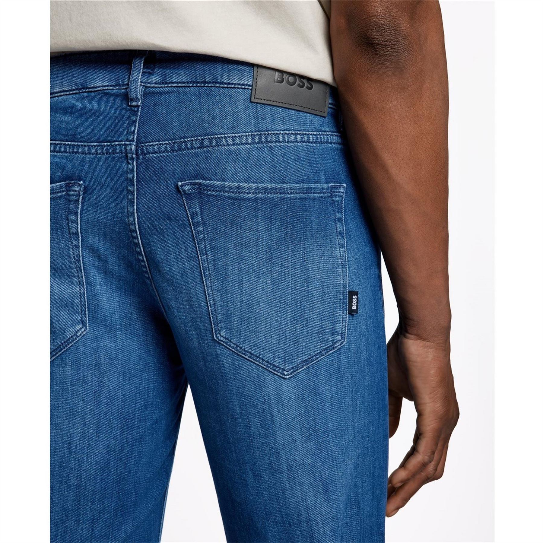 Boss Maine3 Slim Fit Mid Rise Jeans