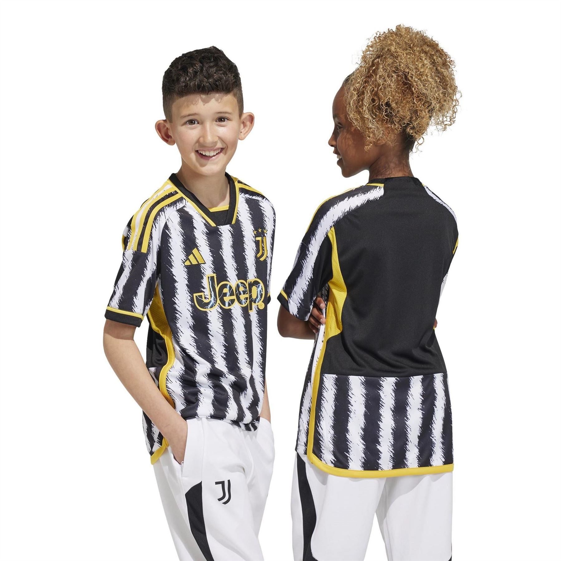 adidas Juventusntus Home Shirt 2023 2024 Juniors
