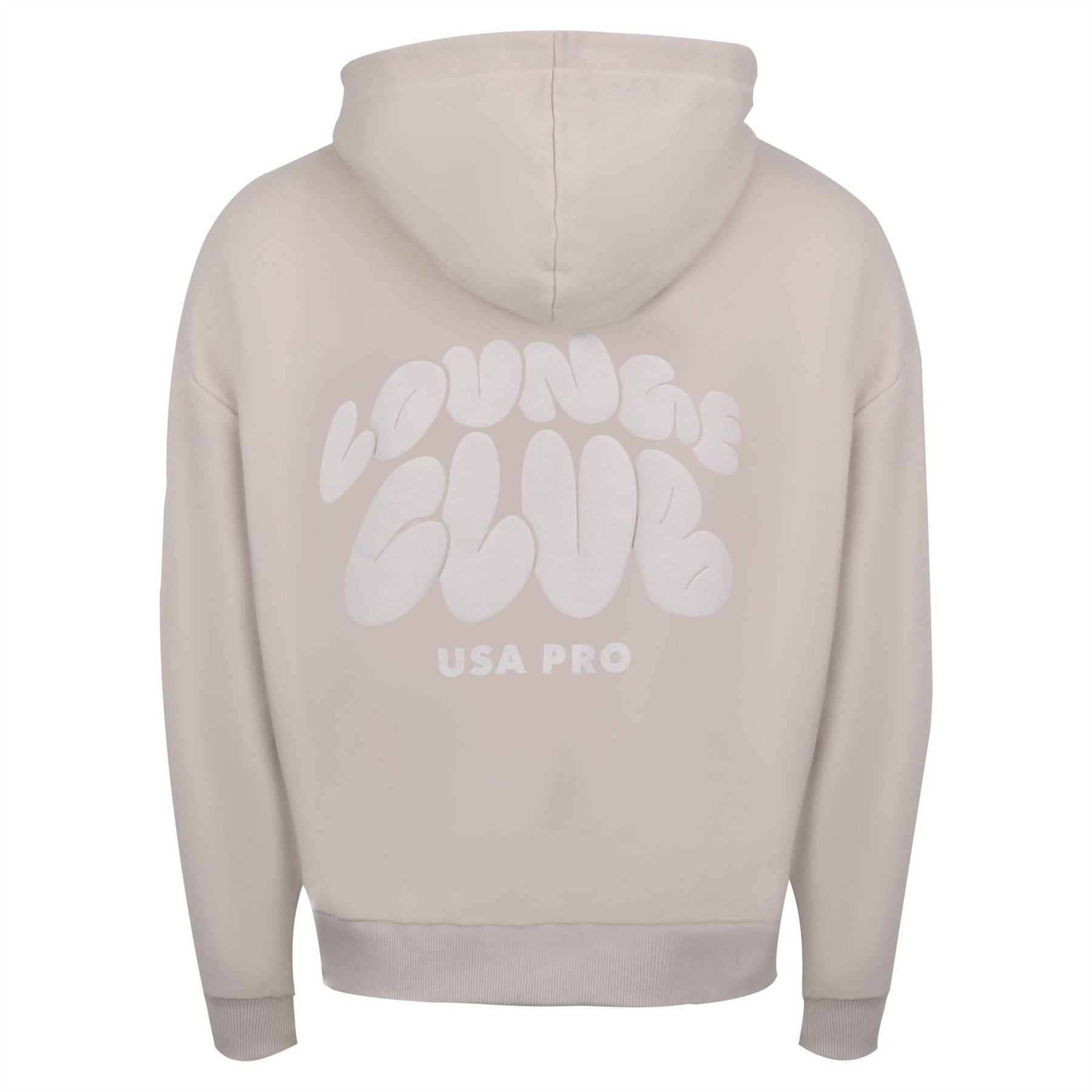 USA Pro Bubble Hooded Neck Long Sleeve Sweatshirt