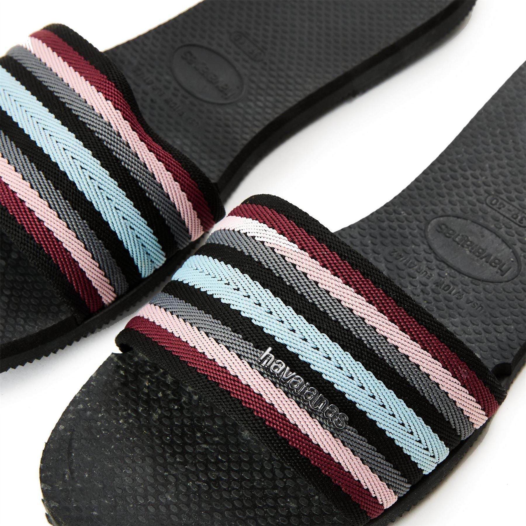 Havaianas Womens Hav. You Malta Mix Black 35 36 Flip Flops