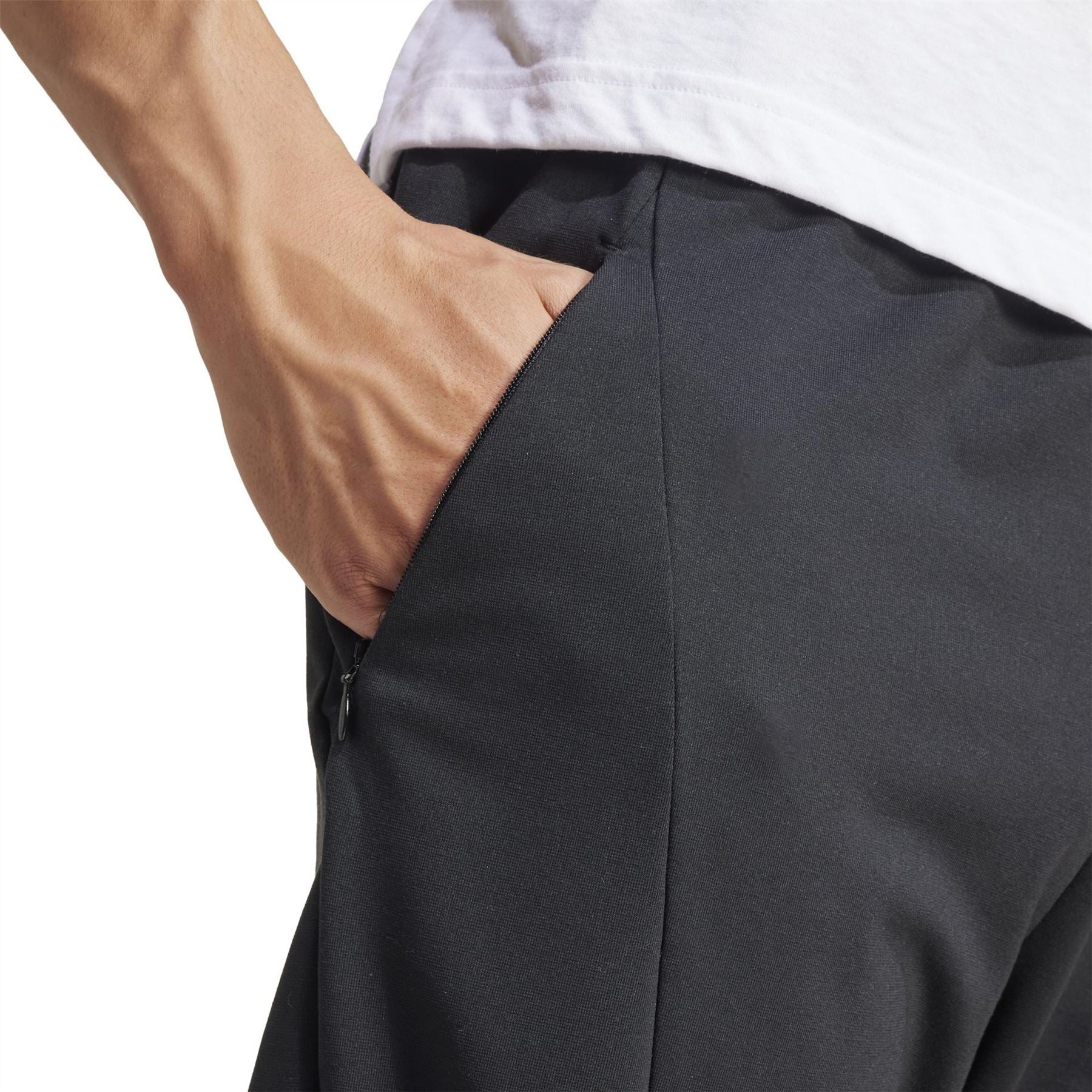 adidas Solid Patterned Relaxed Fit Joggers