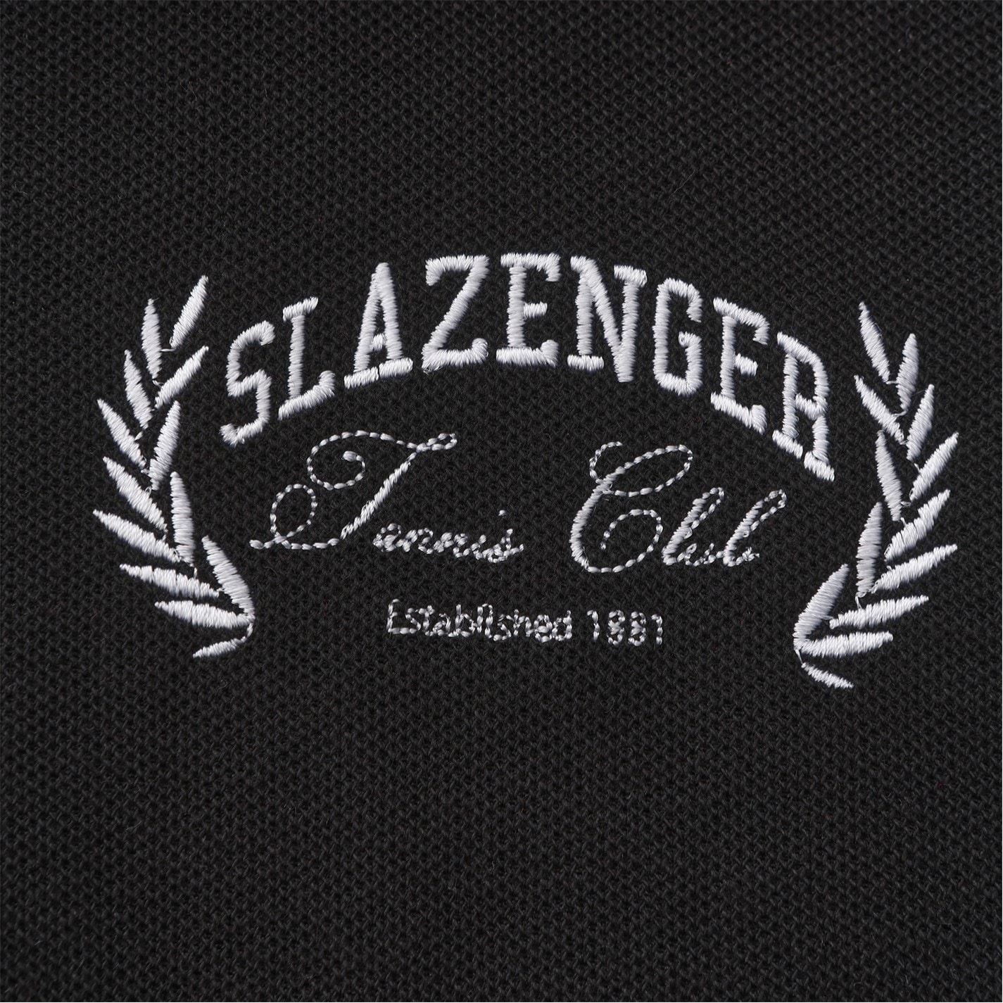 Slazenger Plain Short Sleeve Polo Shirt