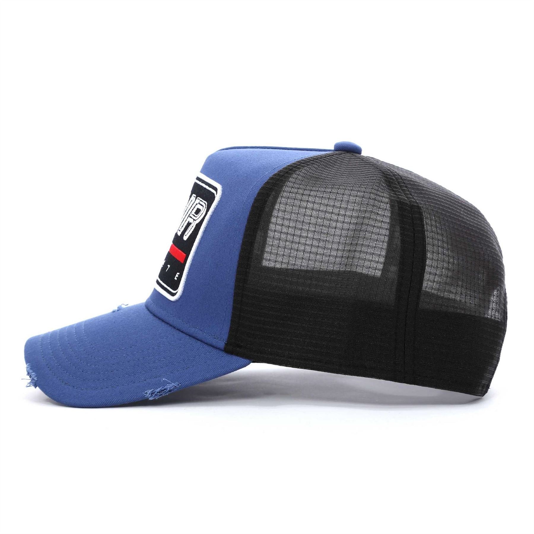 Societe Noir Paris Lettering Trucker Cap