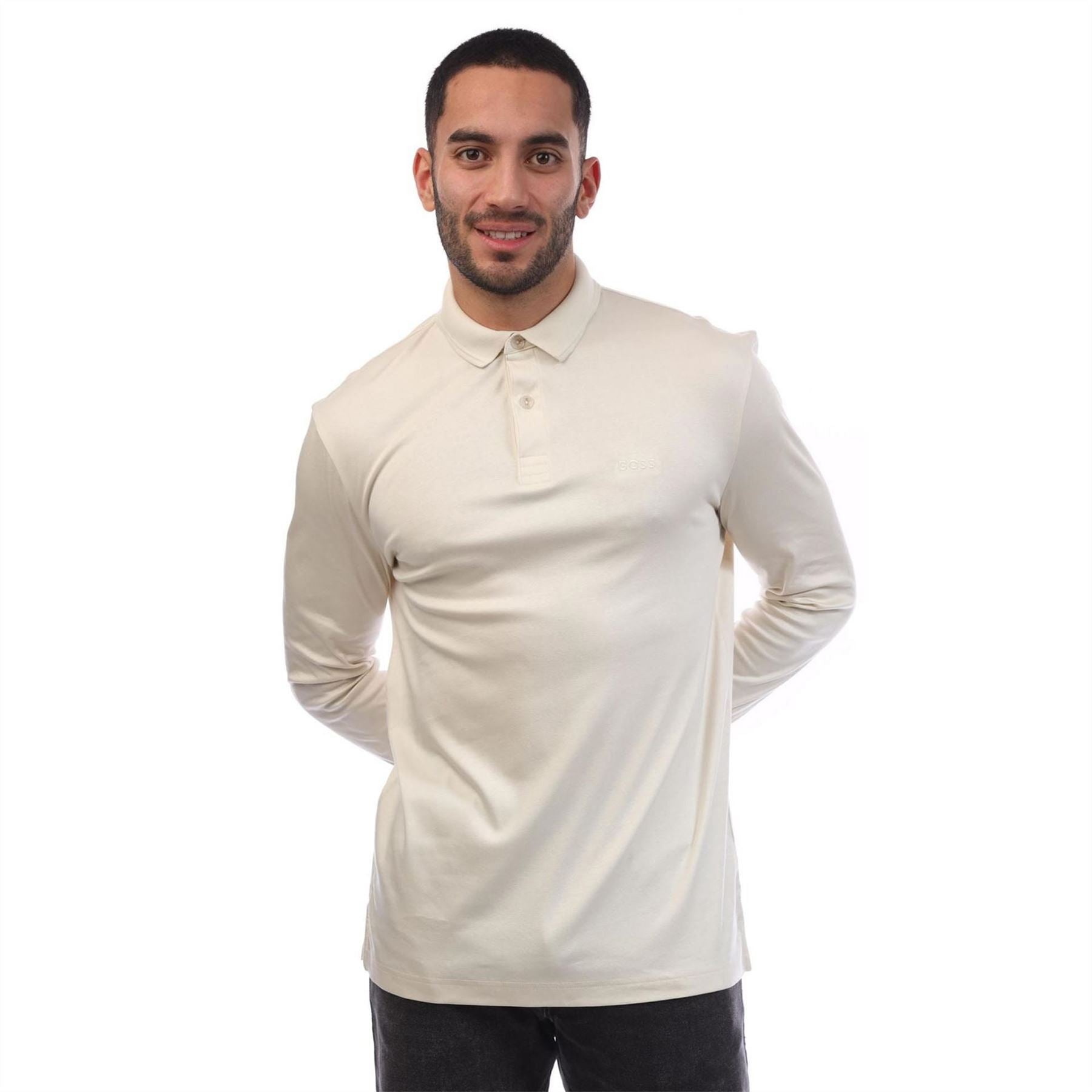 Boss Long Sleeve Polo Shirt