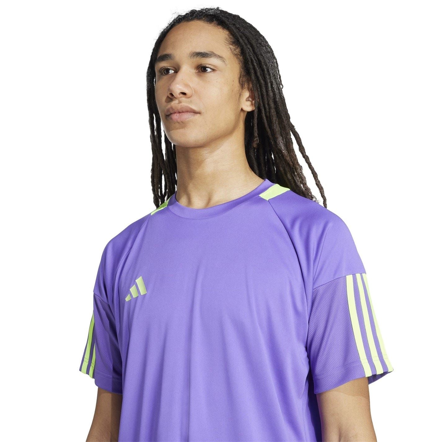 adidas Mens Classic 3 Stripe Sereno T-Shirt