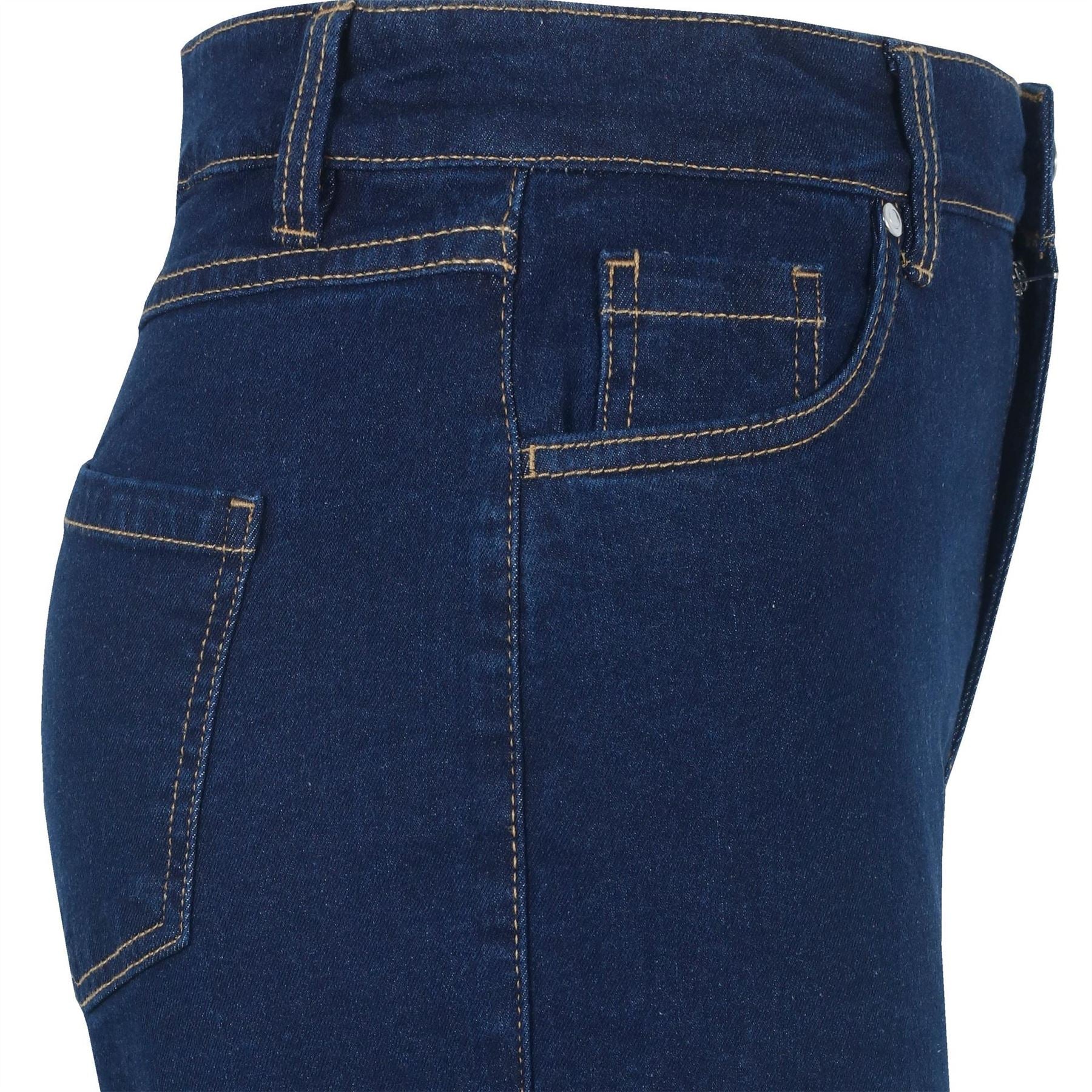 Be You Knee Length Denim Shorts