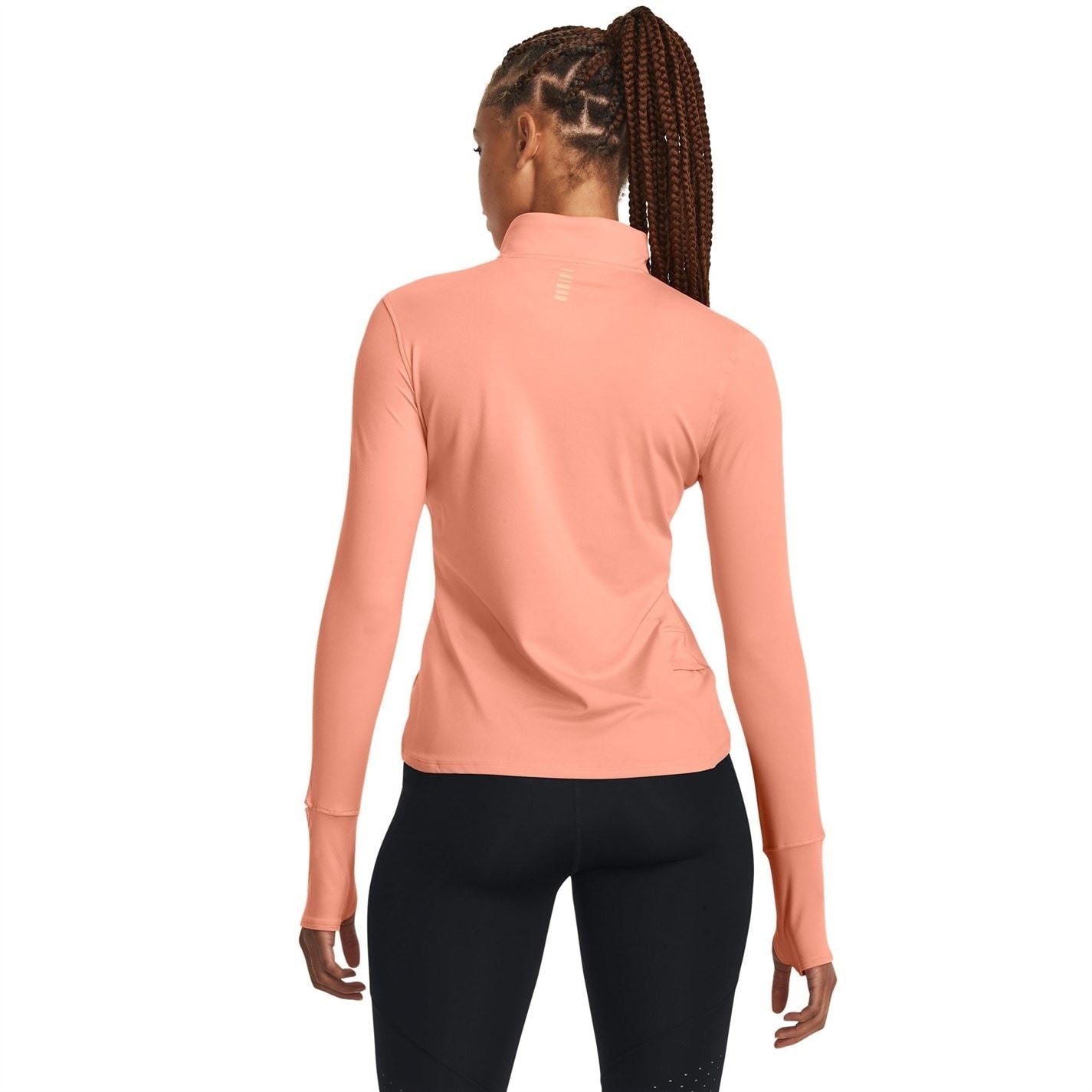Under Armour Qualifier Run Half Zip Long Sleeve Slim Fit Performance Running Jacket
