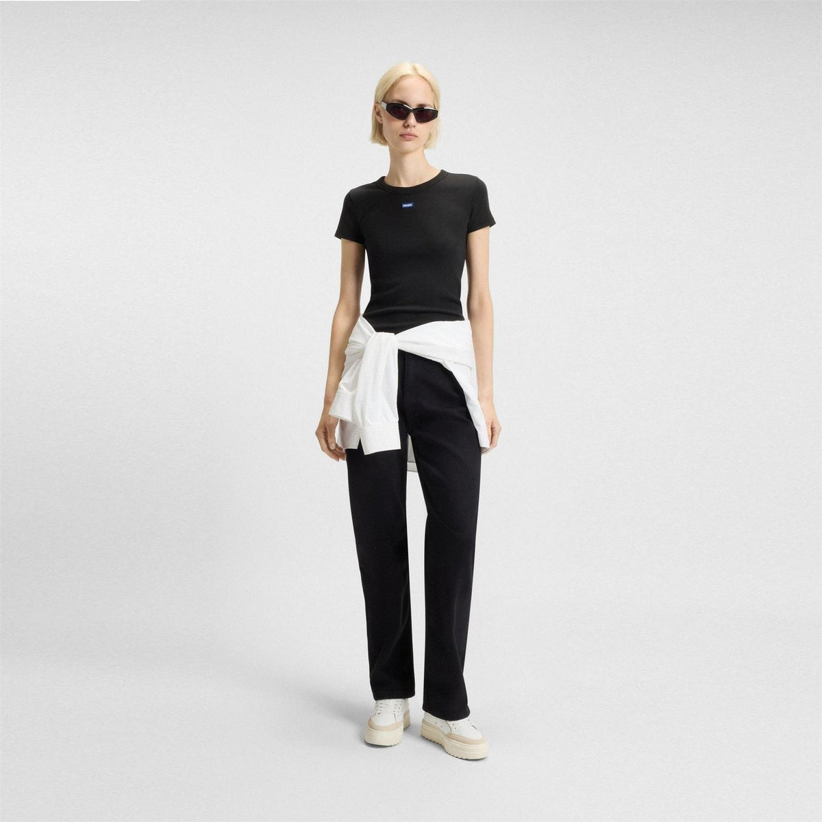 Hugo Easy Tee B 10257055 01