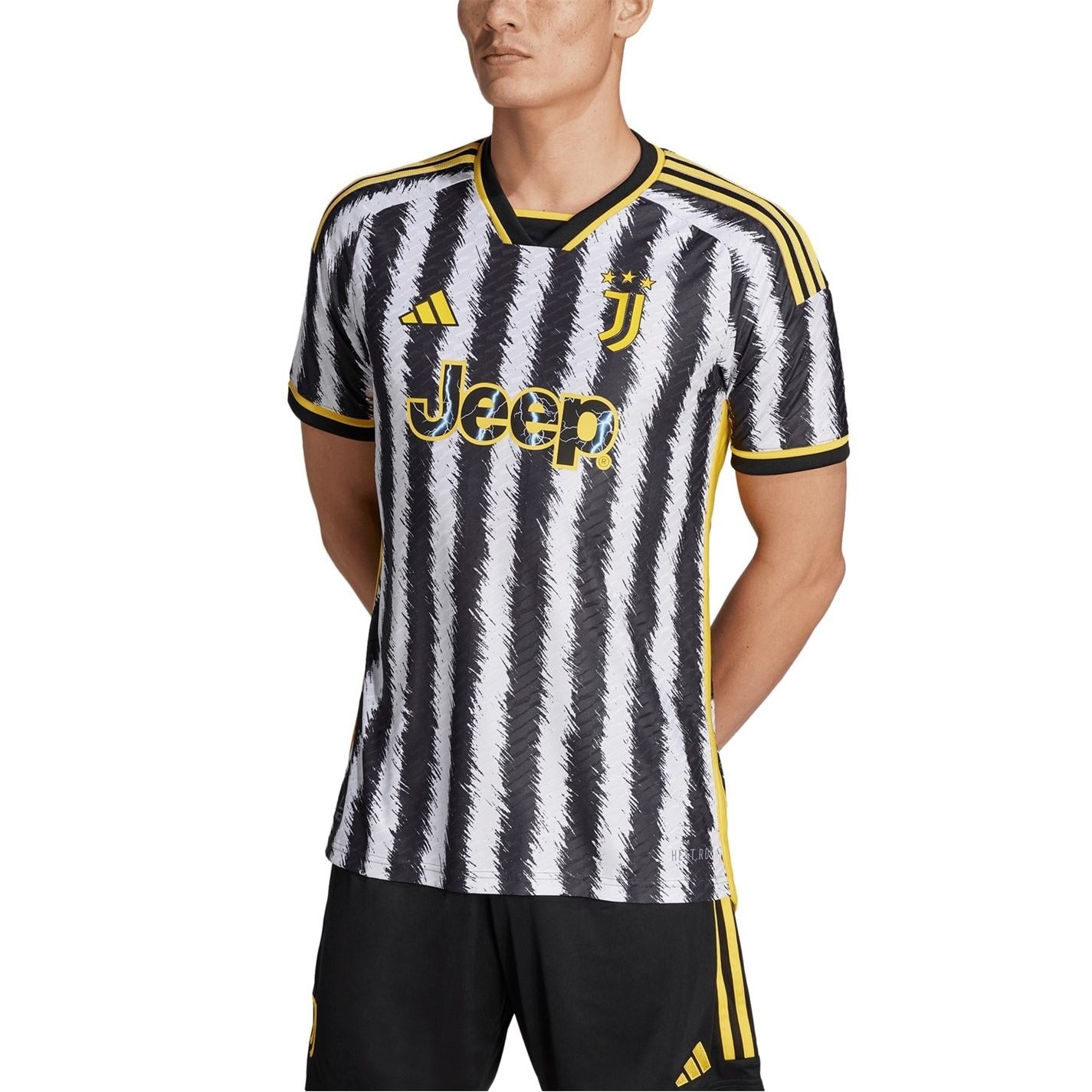 adidas Juventus Authentic Home Shirt 2023 2024 Adults