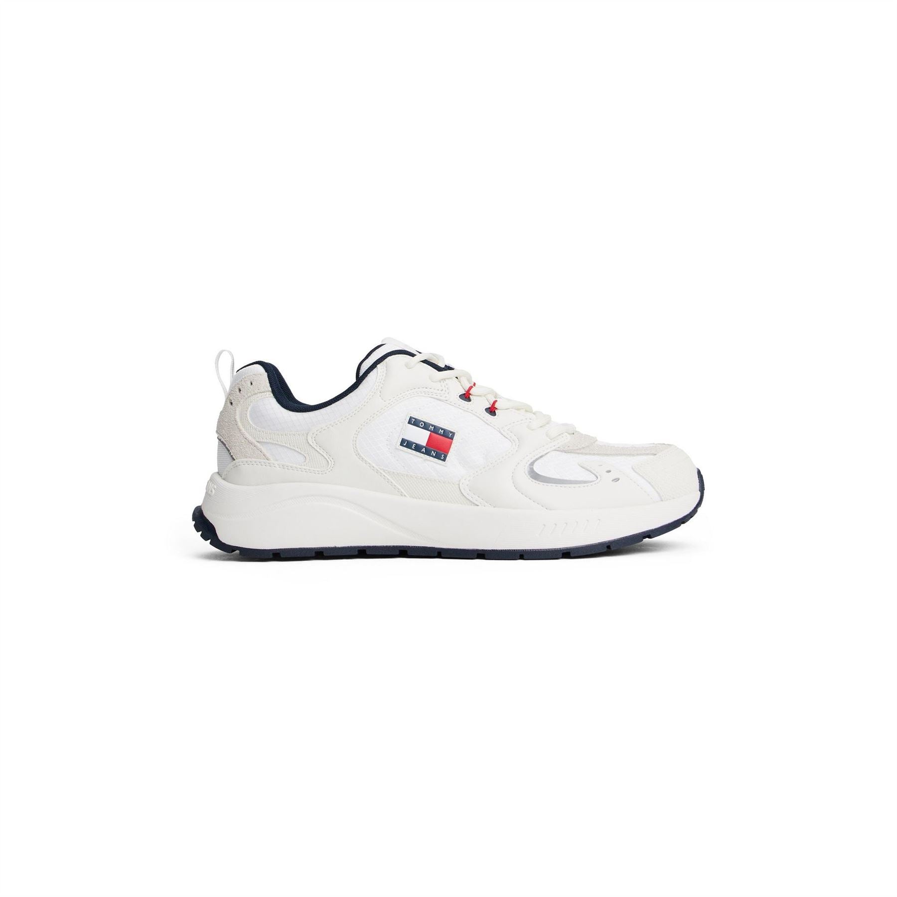 Tommy Jeans Mixed Texture Trainers
