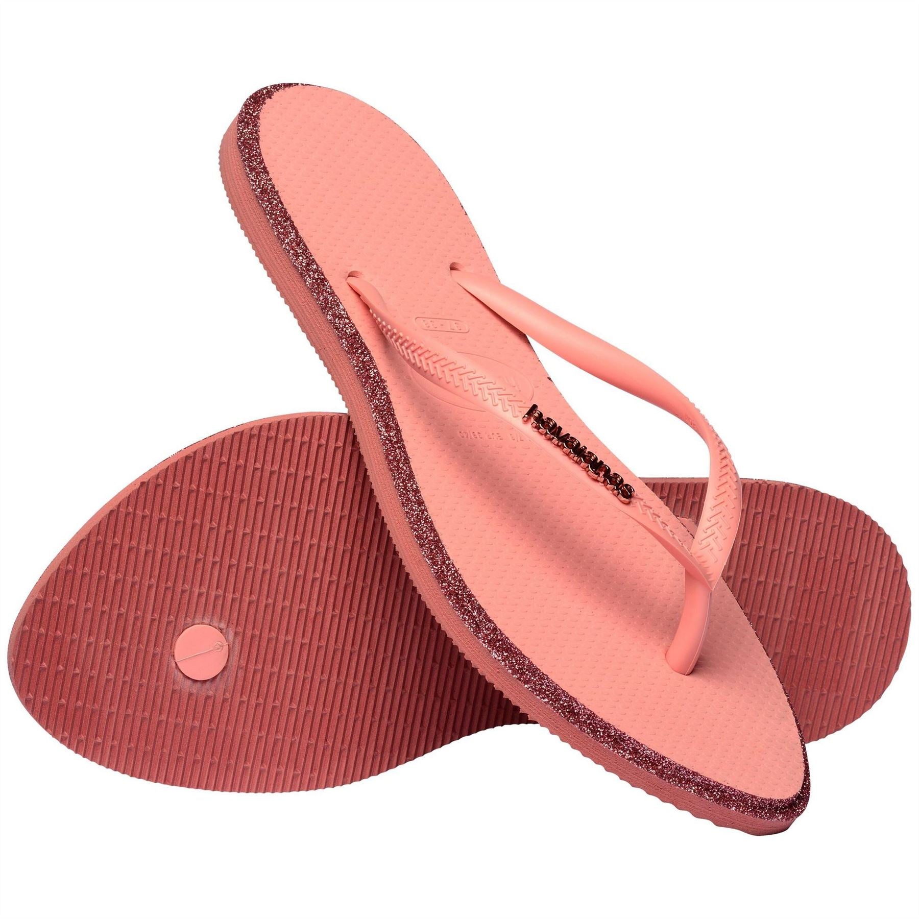 Havaianas Slim Point Glitter Flip Flops