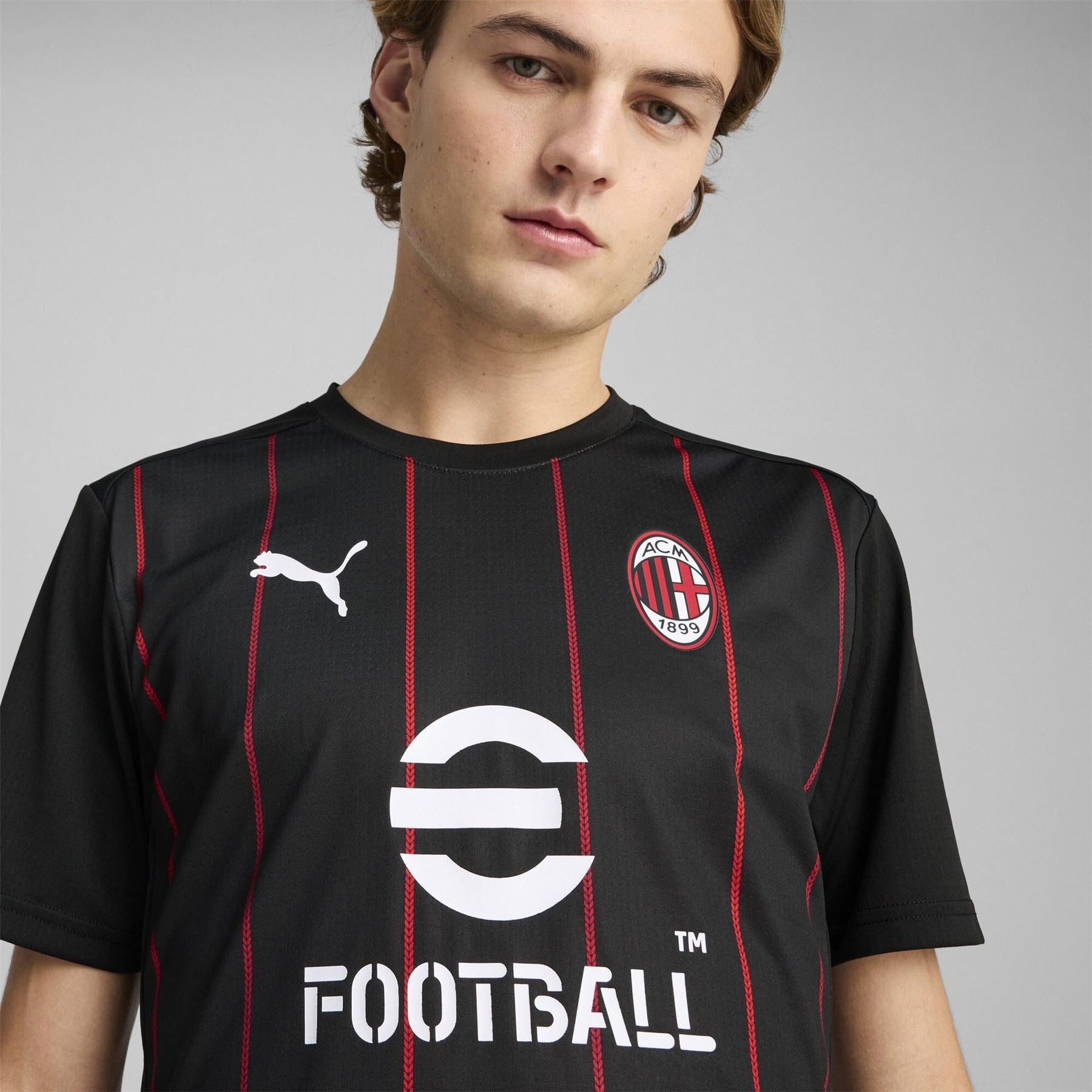 Puma Ac Milan Prematch Shirt Adults
