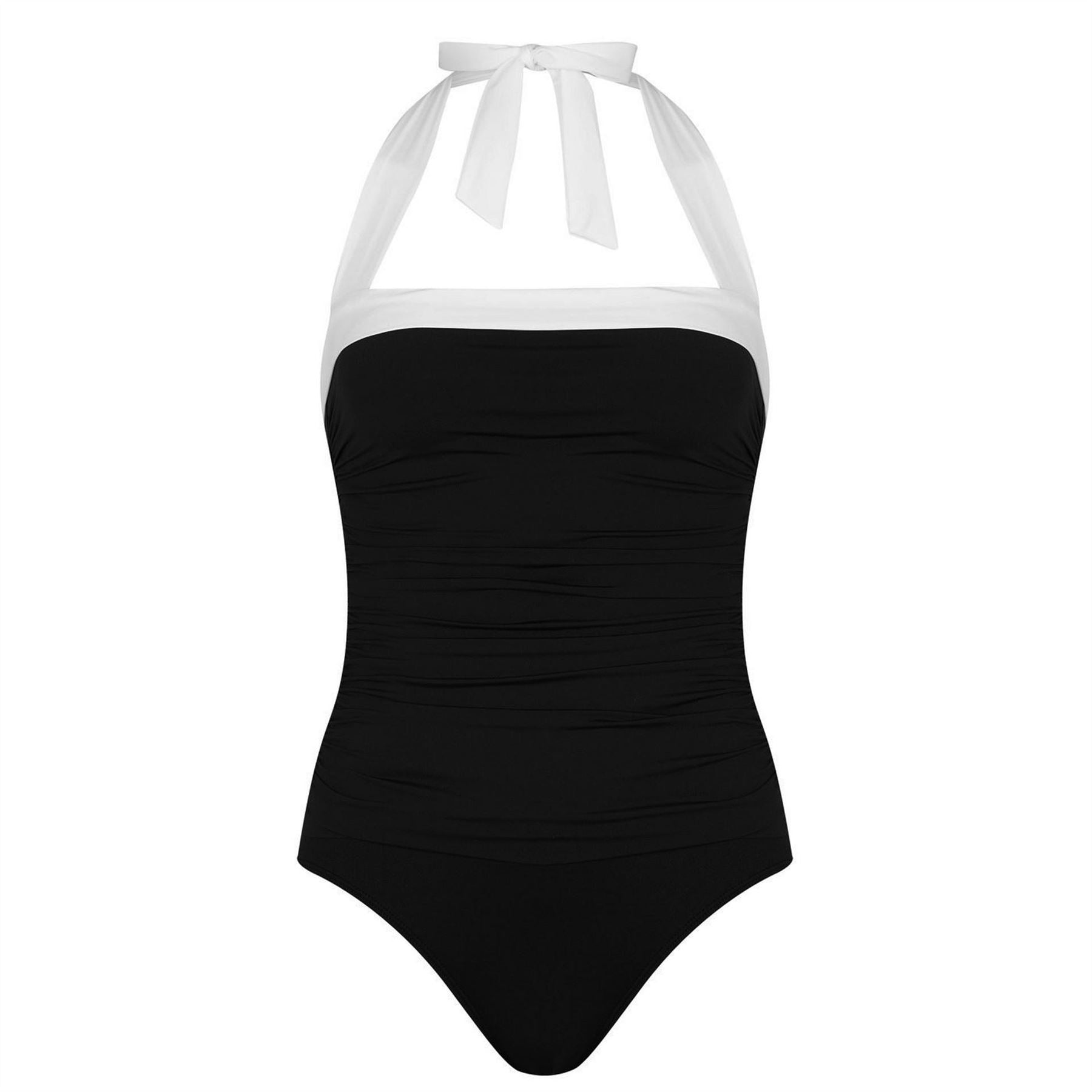 Lauren by Ralph Lauren Contrast Trim Swimsuit