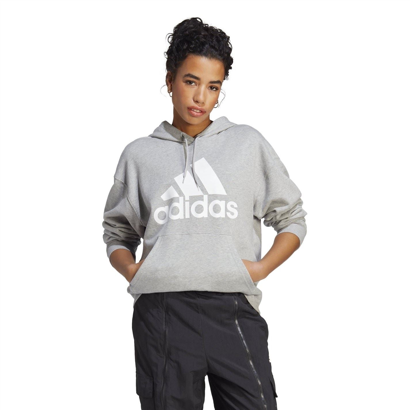 adidas Badge Of Sport Hoodie Ladies