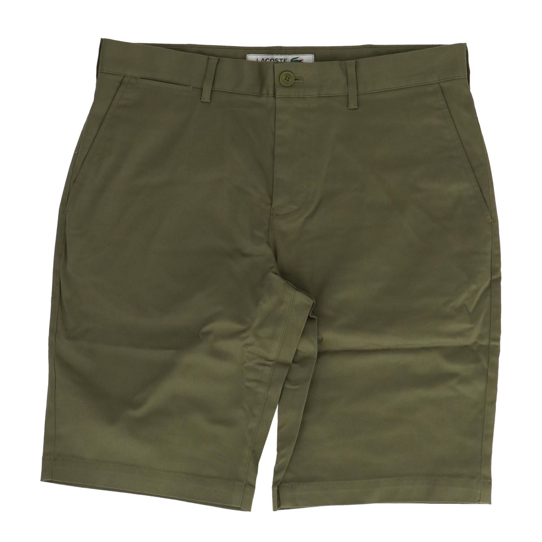 Lacoste Crocodile Print Chino Shorts