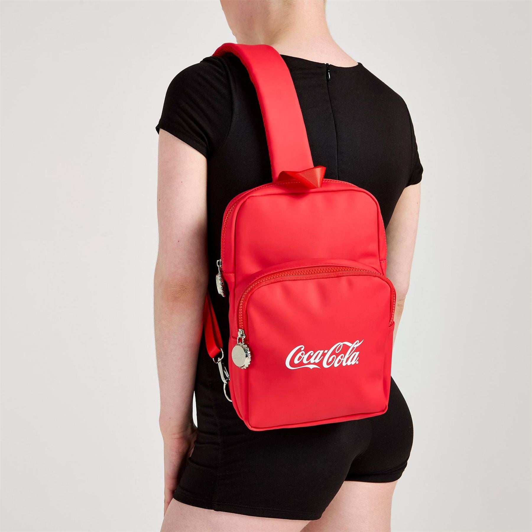 Coca Cola Officially Licensed Lifestyle 3 Point Bag Unisex