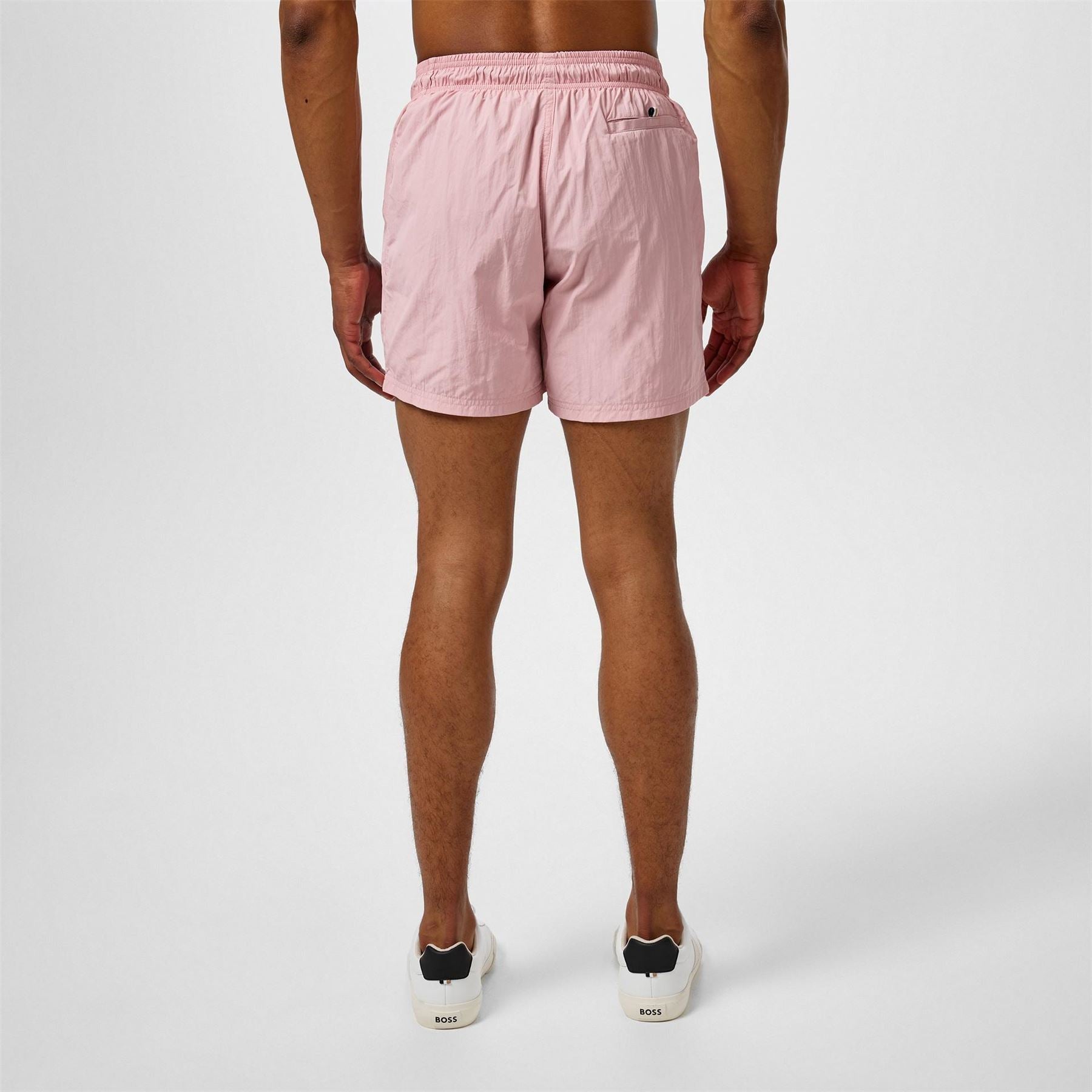 Boss Octopus Swim Shorts With Bold  Branding