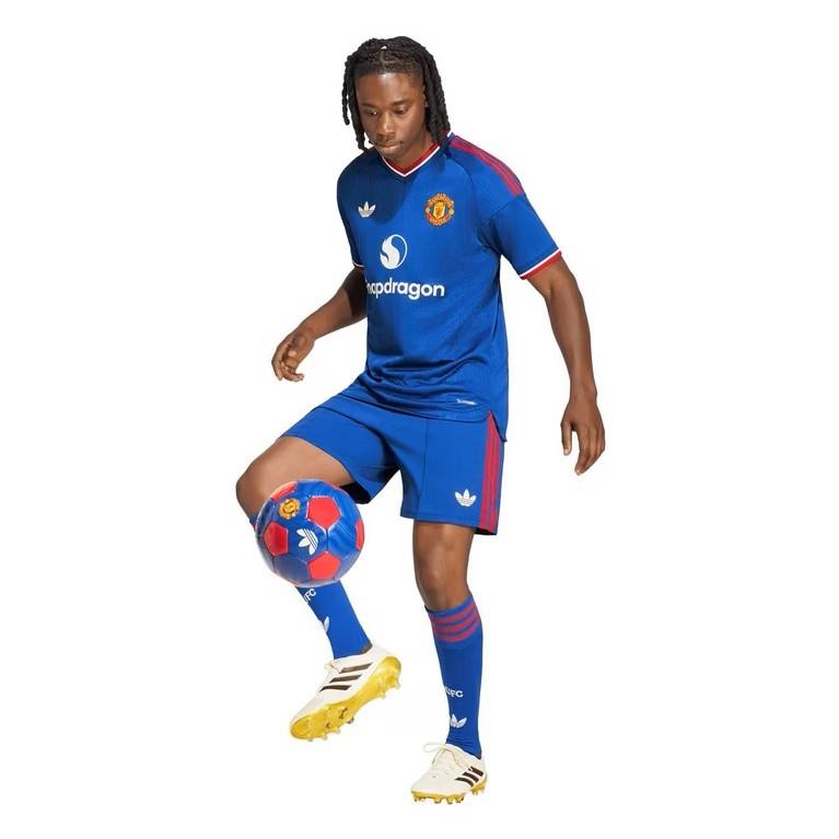 adidas Mens United Authentic Away Shirt 2026 27
